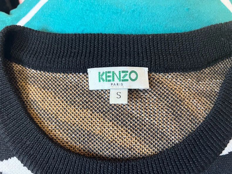 Kenzo KENZO Indian heavy industry wool sweater Size US S / EU 44-46 / 1 - 4 Thumbnail