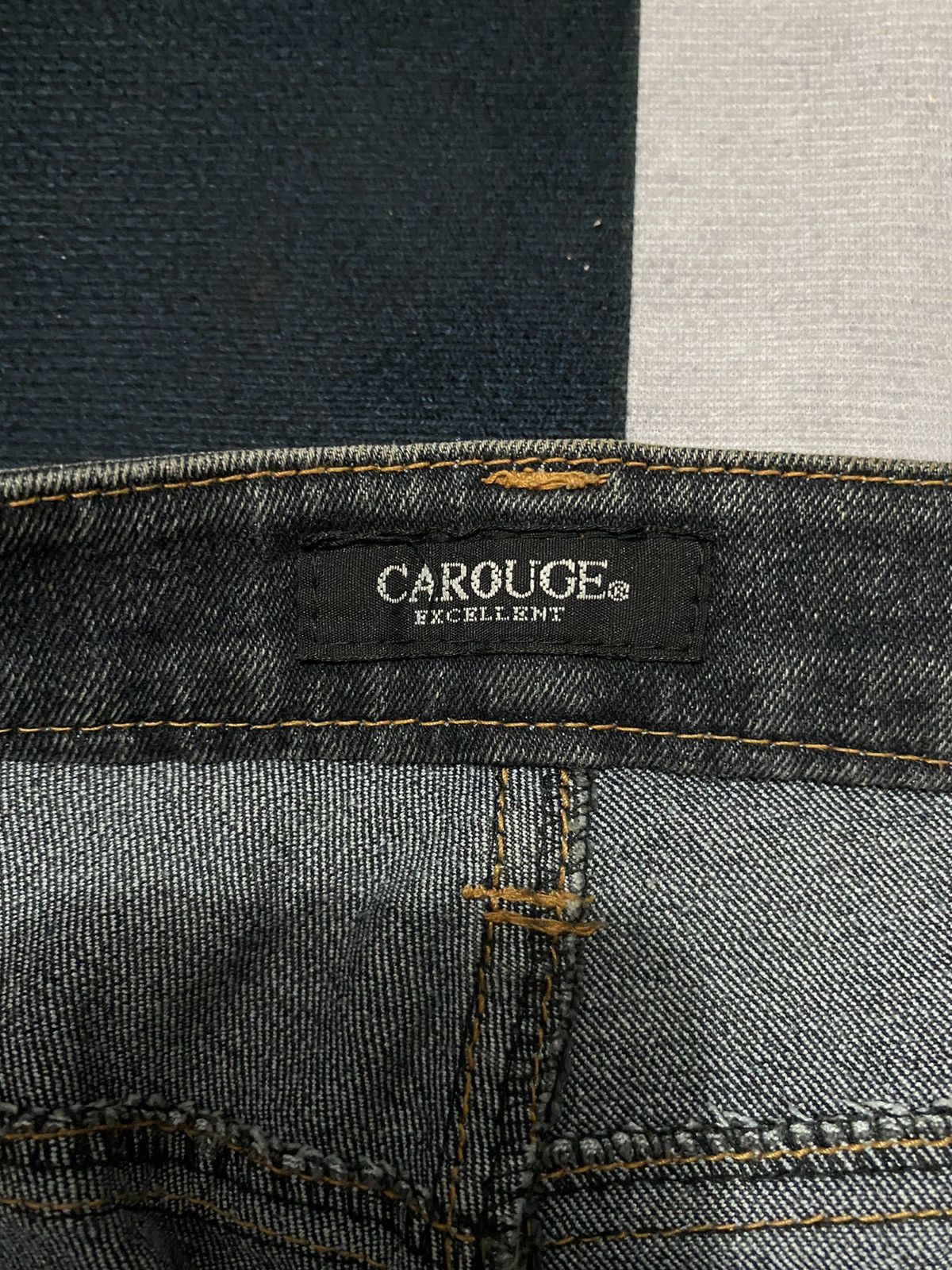 Hysteric Glamour CAROUGE BOOT CUT DENIM PANTS Size US 32 / EU 48 - 7 Thumbnail