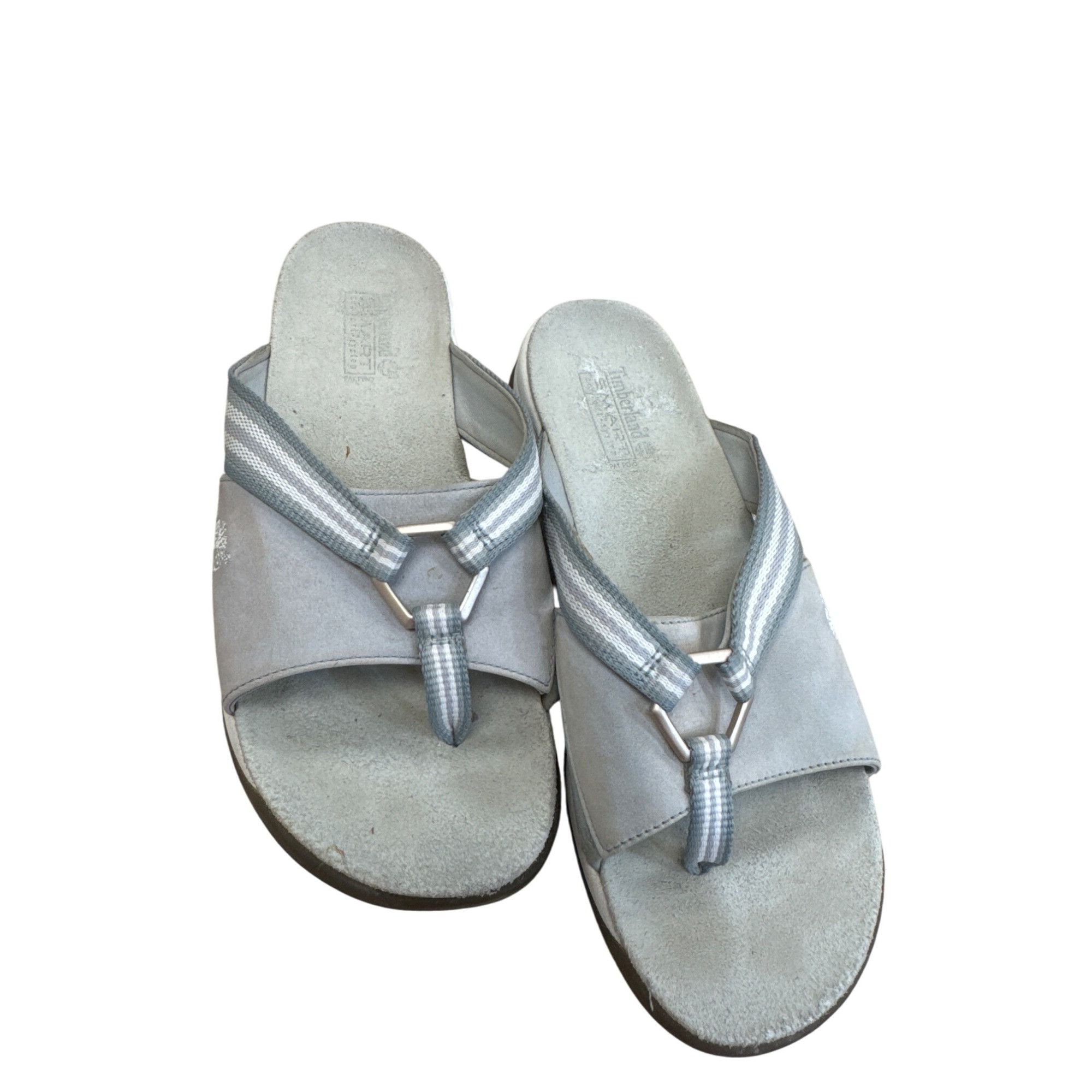Timberland Timberland Womens Smart Comfort Gray Slip-On Sandals Size 8M Size US 8 / IT 38 - 11 Thumbnail