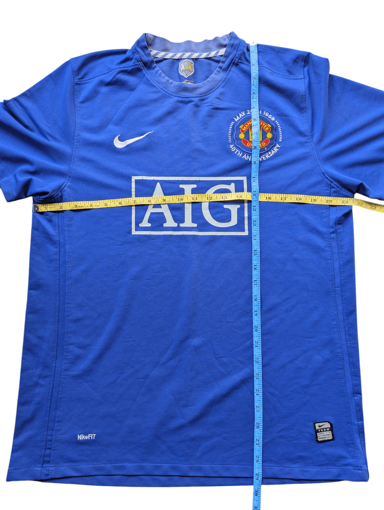 Other MANCHESTER UNITED 2008/09 THIRD FOOTBALL SHIRT JERSEY SOCCER Size US M / EU 48-50 / 2 - 8 Thumbnail