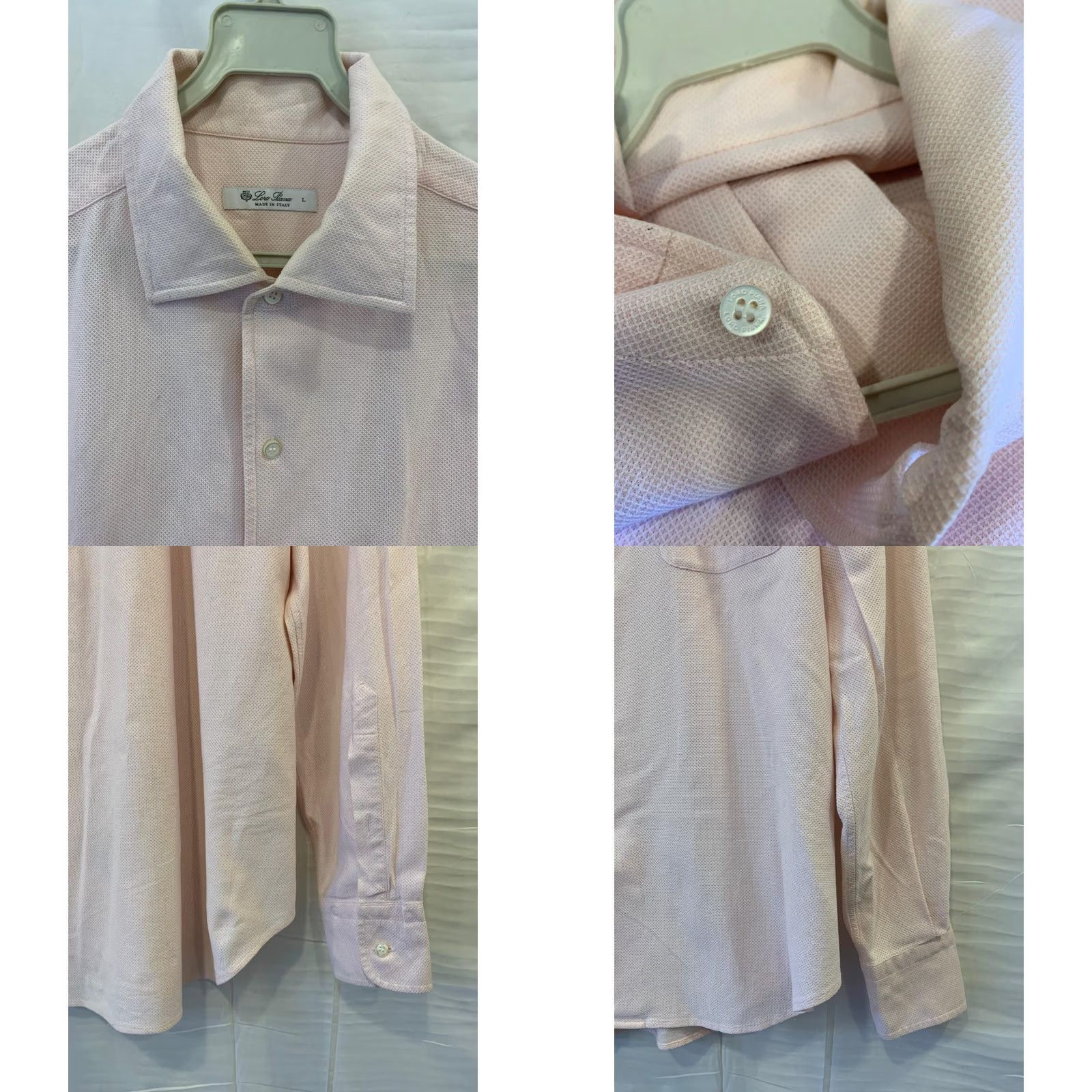 Loro Piana Loro Piana Pink Cotton Button-Down Shirt Men’s L Made in Italy Luxury Shirt Mens Large Pink Cotton Button-Down Size US L / EU 52-54 / 3 - 8 Thumbnail