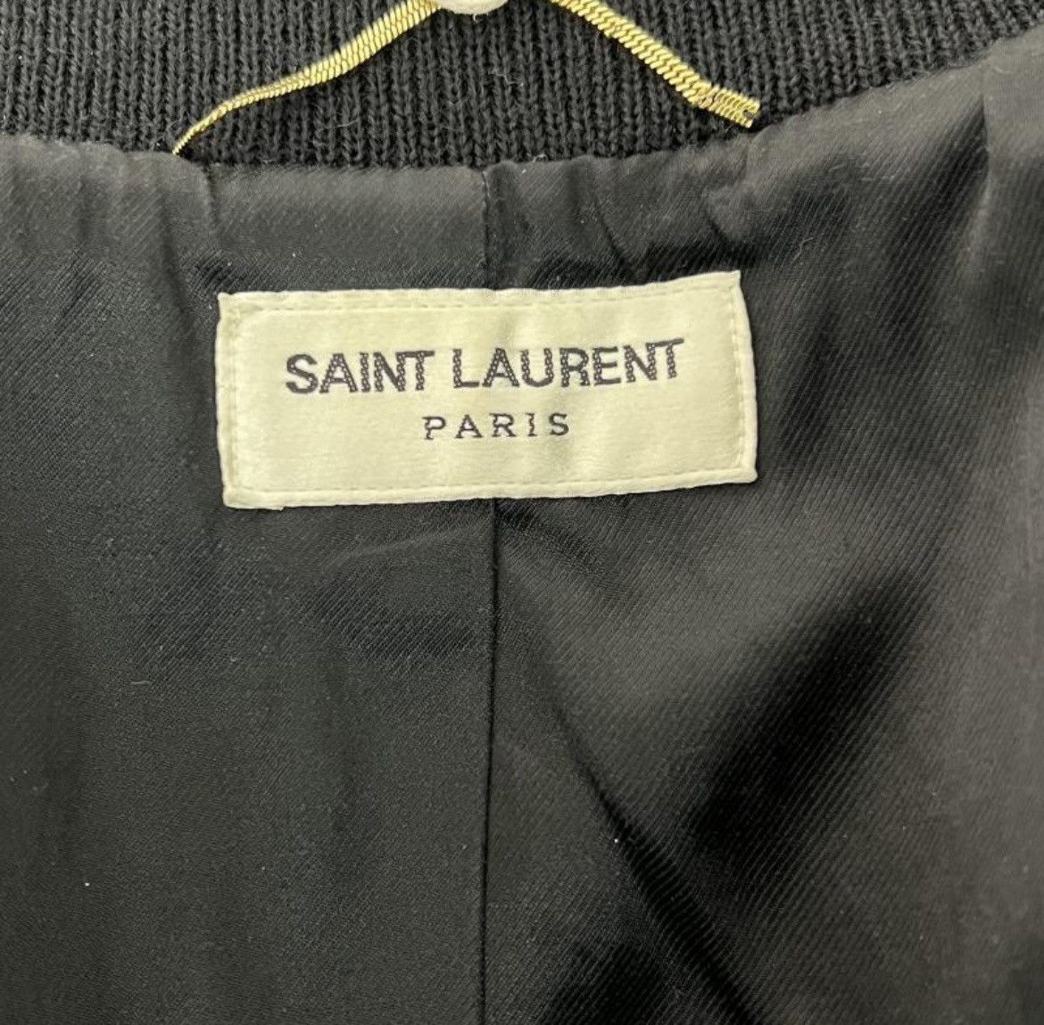Saint Laurent Paris SAINTLAURENT Teddy Jacket F36 Navy Size US S / EU 44-46 / 1 - 3 Thumbnail