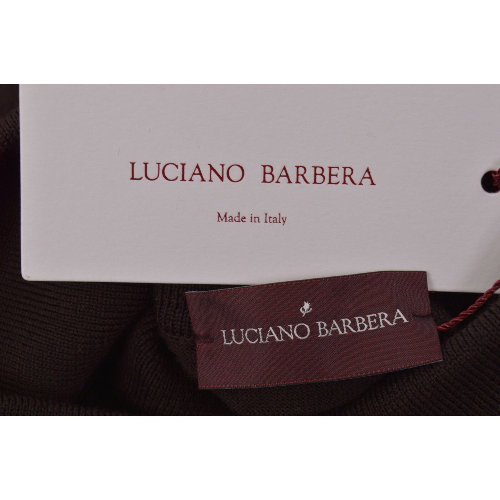 Luciano Barbera Luciano Barbera Sweater Size US L in Brown Size US L / EU 52-54 / 3 - 2 Thumbnail