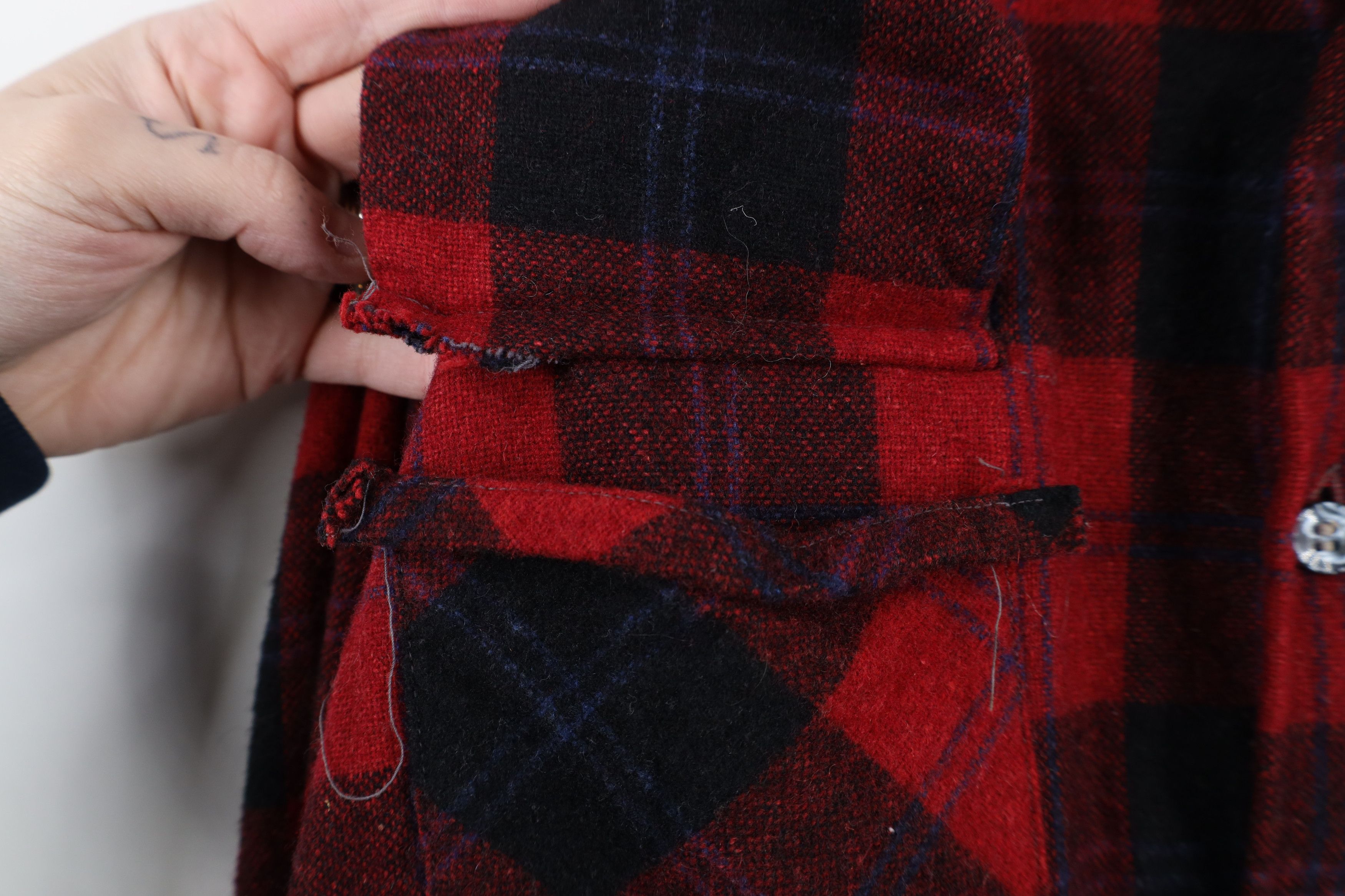 Vintage Vintage 50s 60s Streetwear Looped Collar Board Button Shirt Size US S / EU 44-46 / 1 - 5 Thumbnail