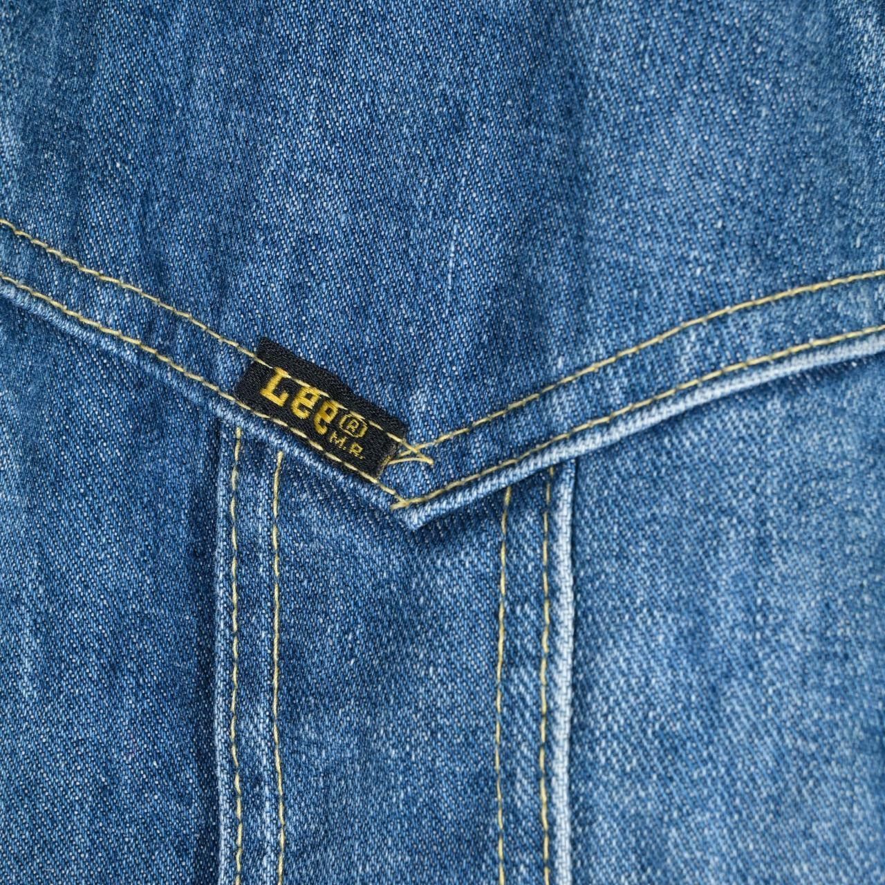 Lee Vintage 70s Lee Storm Rider Sherpa Lined Denim Chore Coat Fa Size US L / EU 52-54 / 3 - 3 Thumbnail