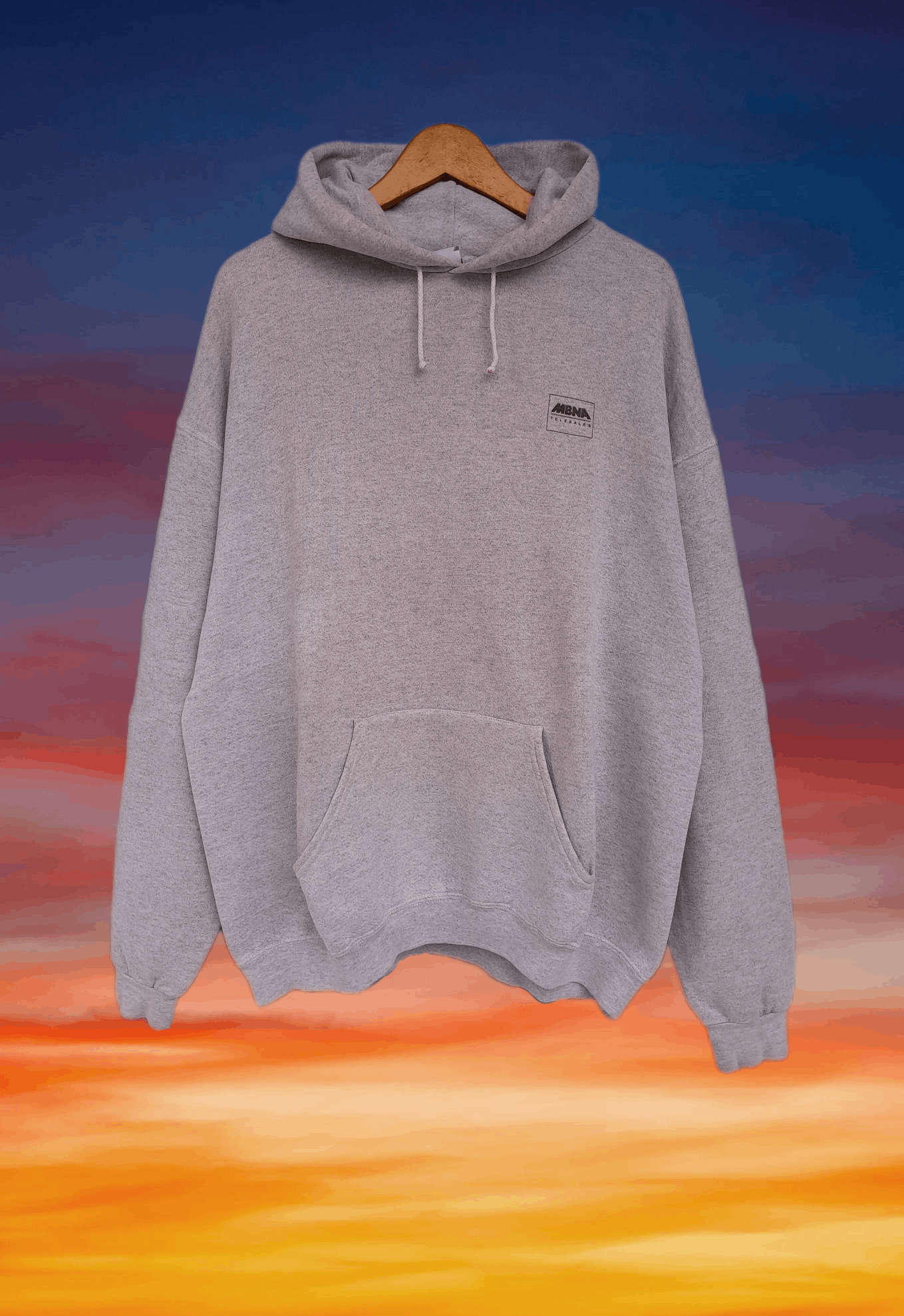 Lee × NASCAR × Vintage Vintage streetwear 90s MBNA Telesales Corporation hoodies Size US L / EU 52-54 / 3 - 1 Thumbnail