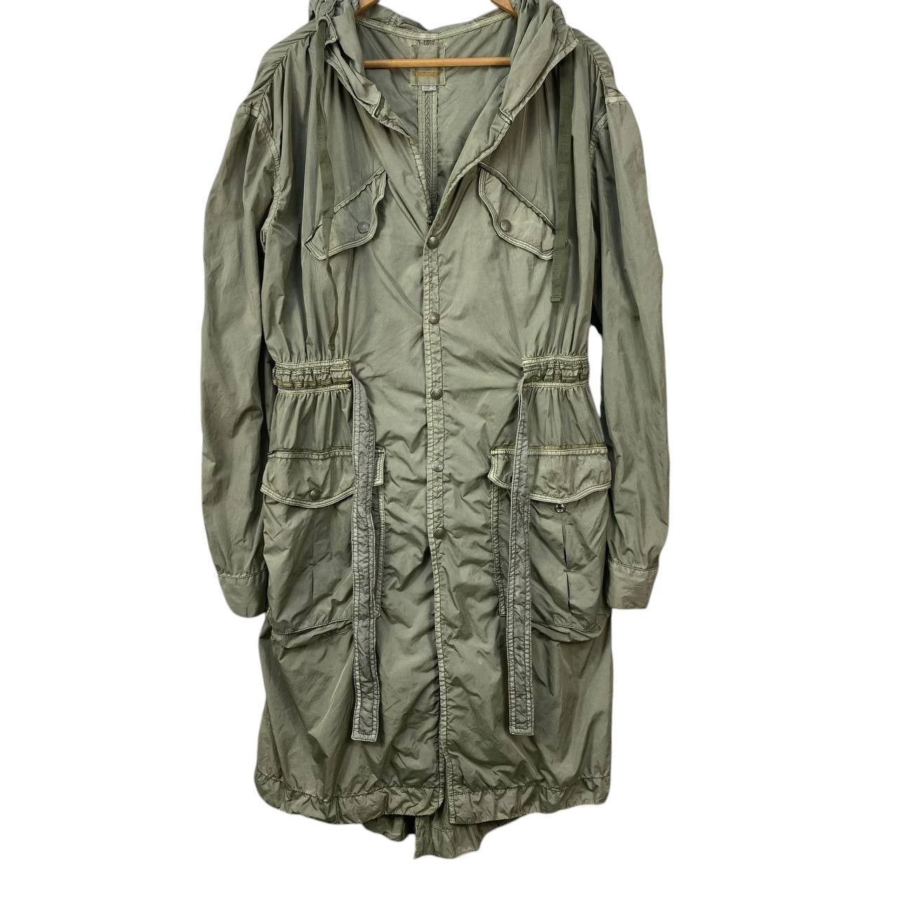 Diesel Black Gold RARE DIESEL WRINKLE NYLON UTILITY PARACHUTE PARKAS Size US L / EU 52-54 / 3 - 3 Thumbnail