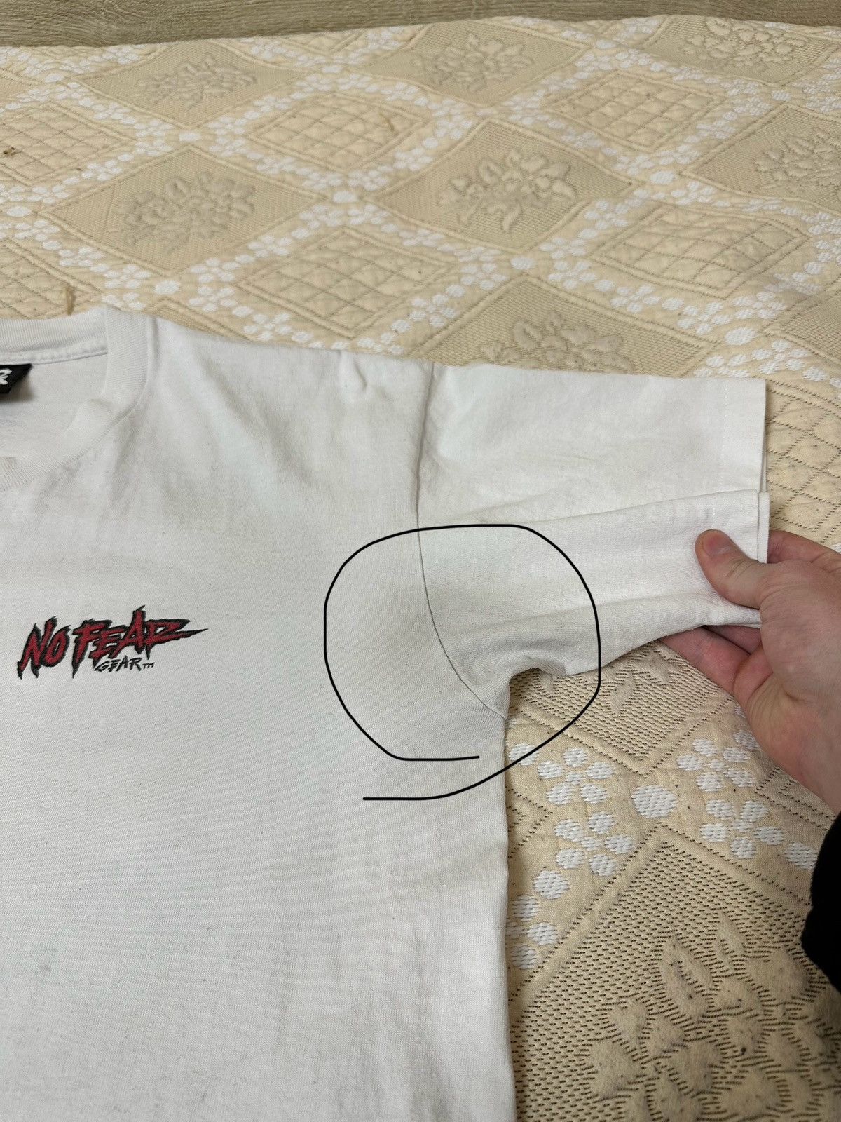 No Fear 🔥 90s No Fear Vintage Graphic T shirt Tee Baseball USA Size US L / EU 52-54 / 3 - 5 Thumbnail