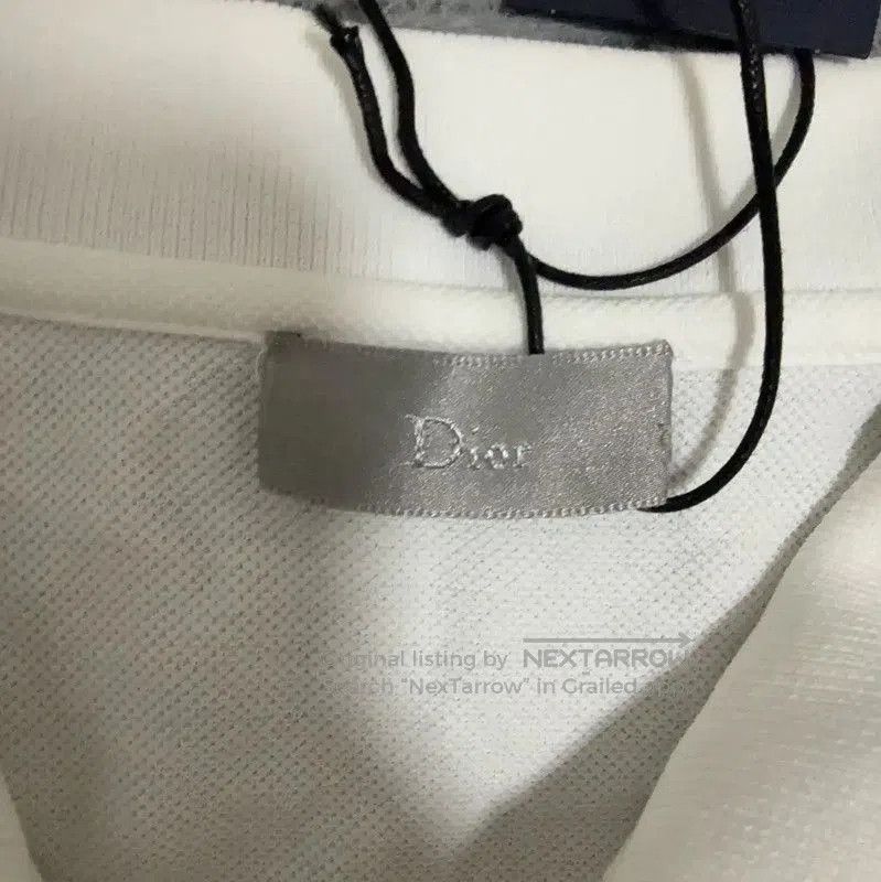 Other Dior White Cotton Men's Polo T-Shirt . Size US M / EU 48-50 / 2 - 5 Thumbnail