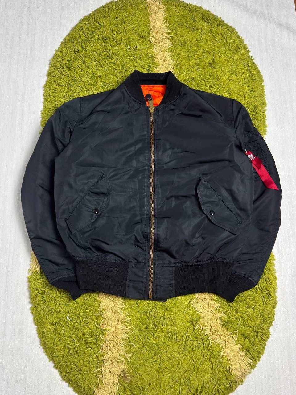 ジャケット・アウター ALPHA / 80's USA custom MA-1 Vintage Alpha Industries Usa Air Force Ma-1 Flight Jacket
