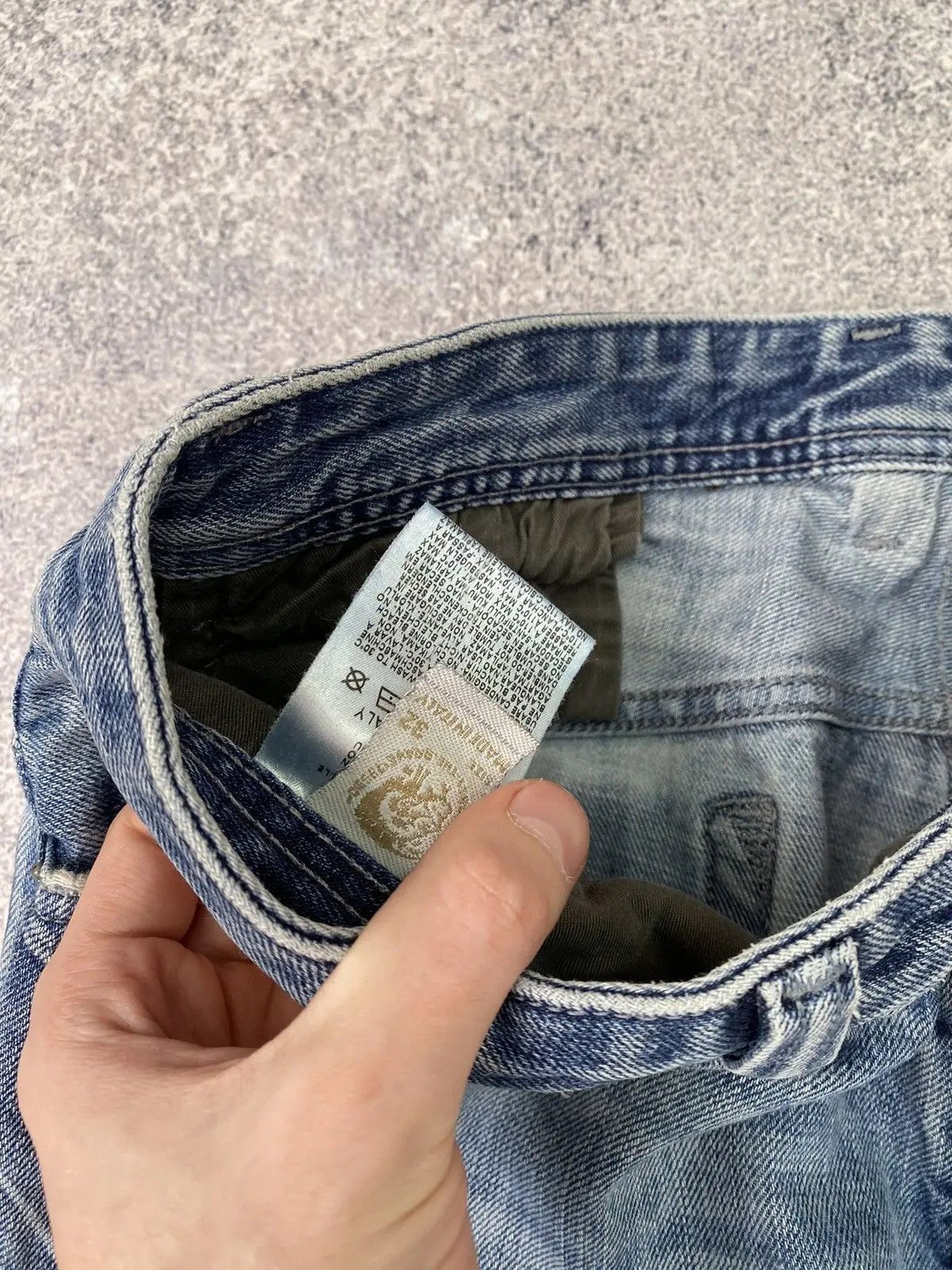 Diesel × Vintage Vintage Diesel Safado Archival Japanese Style Jeans Size US 32 / EU 48 - 9 Thumbnail