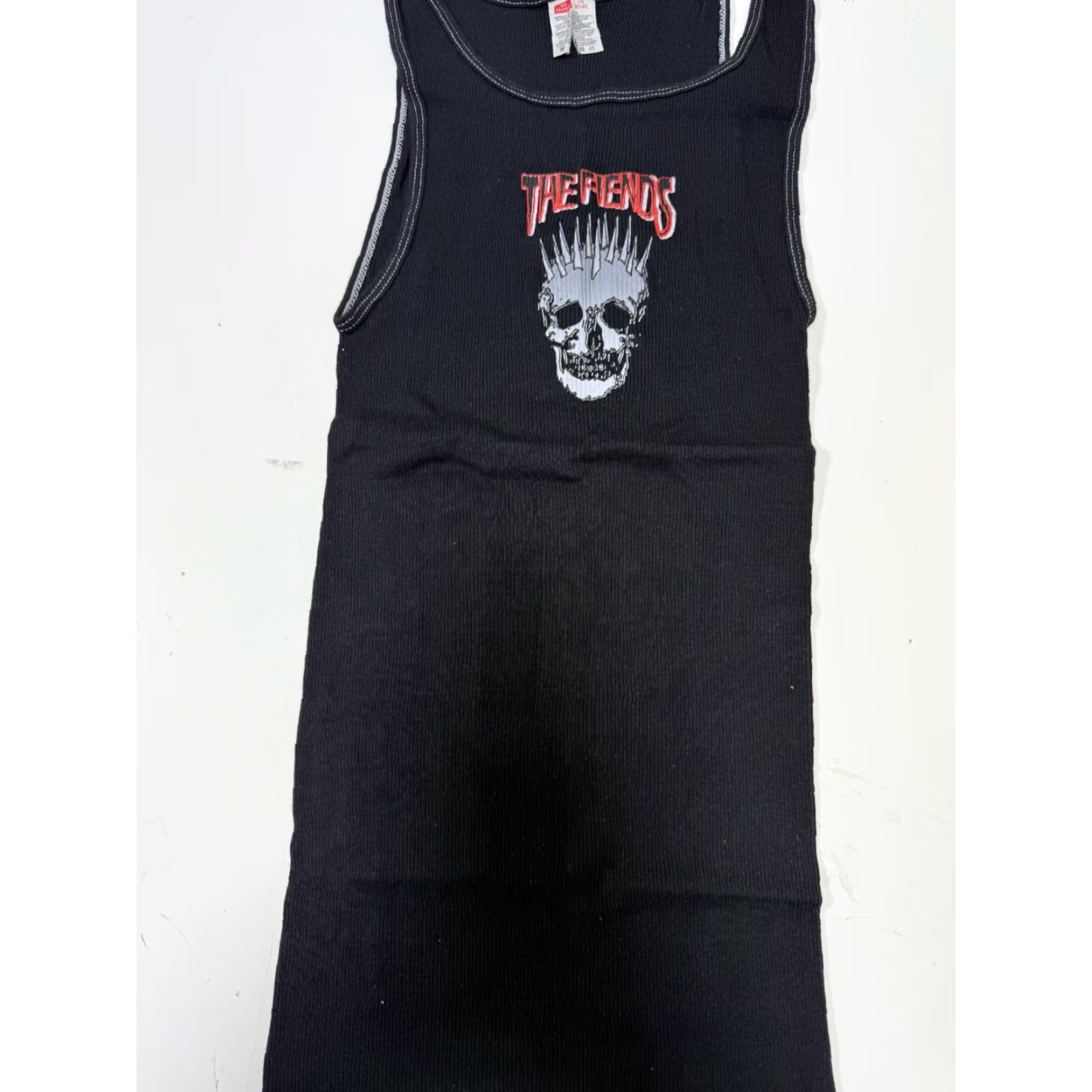 Hanes VINTAGE Hanes The Fiends Muscle T-Shirt Black Adult Large Y2K Promotional Collectible Mens Size US L / EU 52-54 / 3 - 2 Thumbnail
