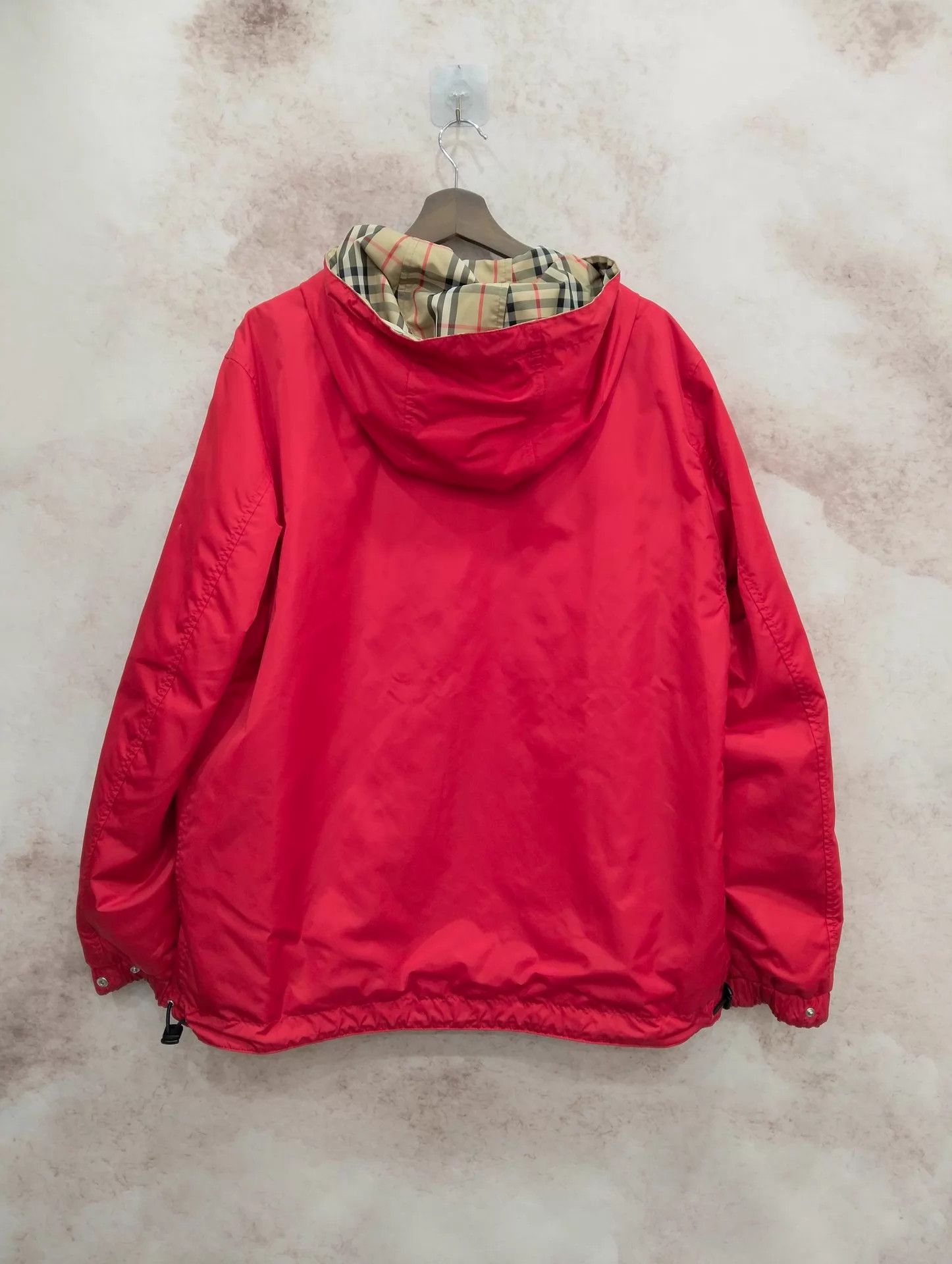 Burberry BURBERRY Double-Face Check Hooded Zip Jacket L Size L / US 10 / IT 46 - 4 Thumbnail