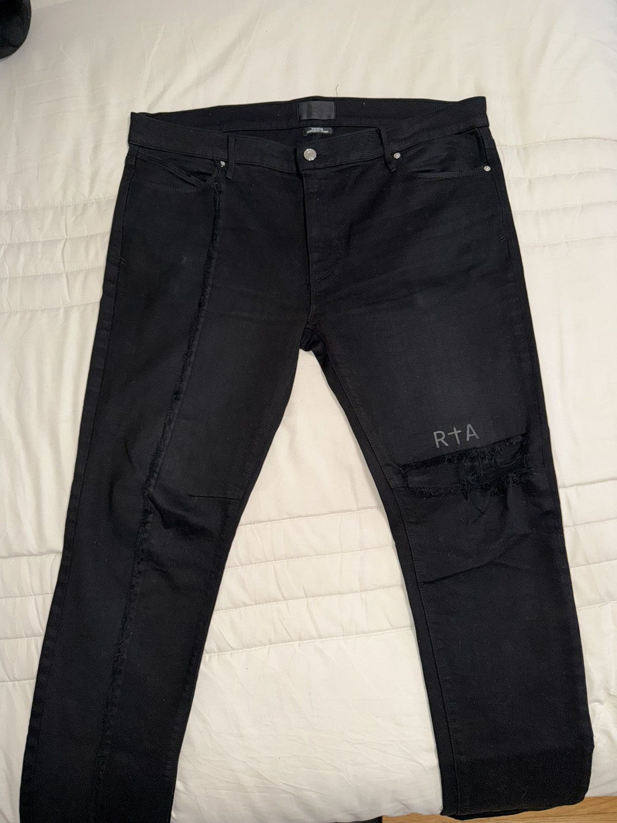 Rta RTA Navy Blue “Sinners” Skinny Jeans Size US 36 / EU 52 - 6 Thumbnail