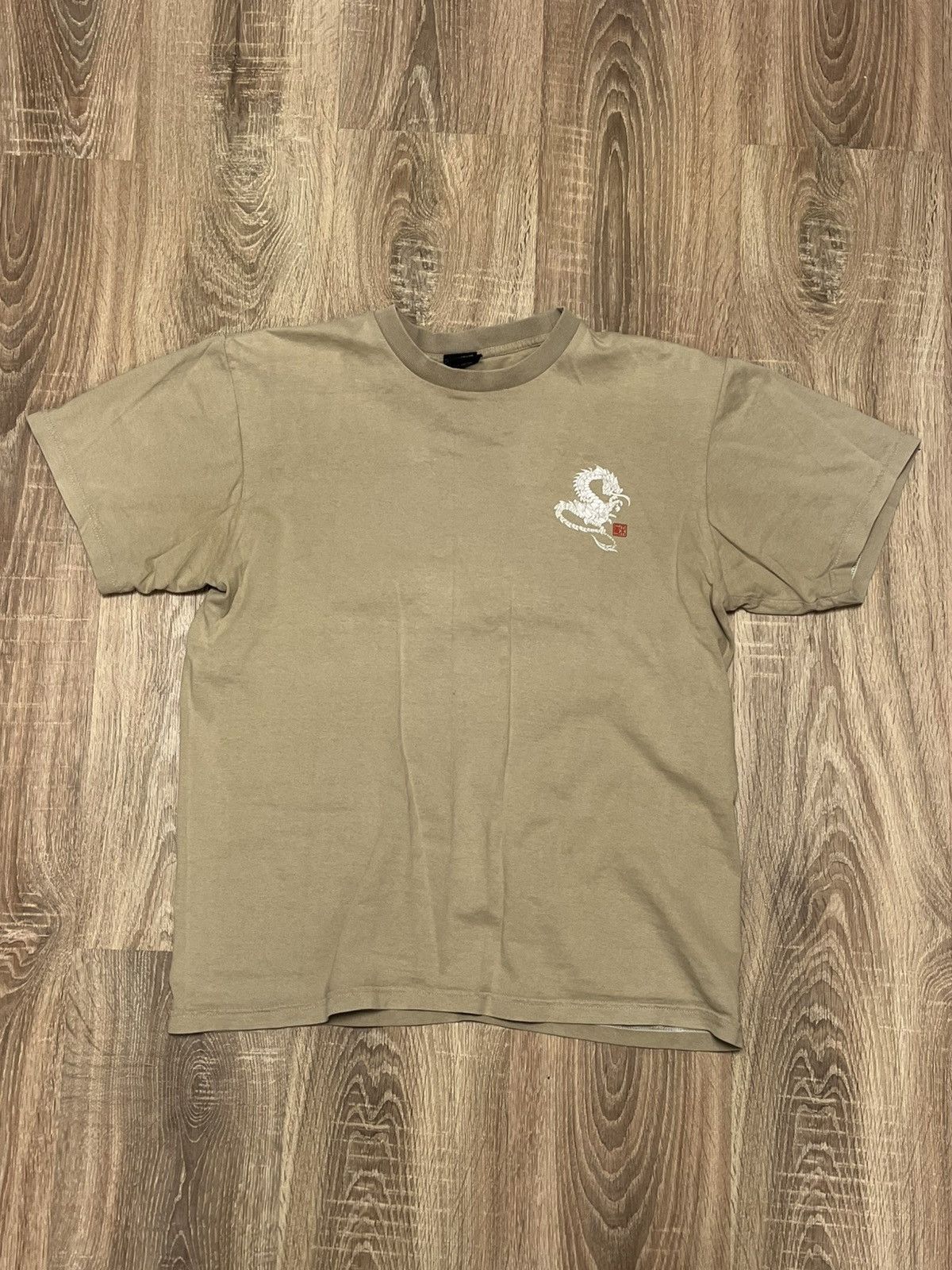 Stussy × Vintage Vintage 90's Stussy Outdoor Dragon Shirt Size US M / EU 48-50 / 2 - 2 Thumbnail