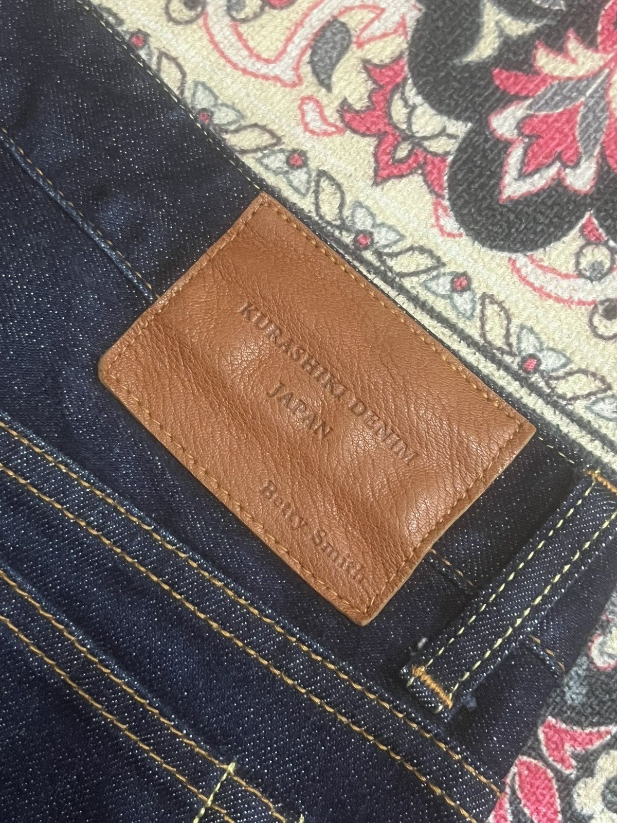 Vintage Vintage Japan Kurashiki “Betty Smith” Indigo Selvedge Jeans Size US 30 / EU 46 - 8 Thumbnail