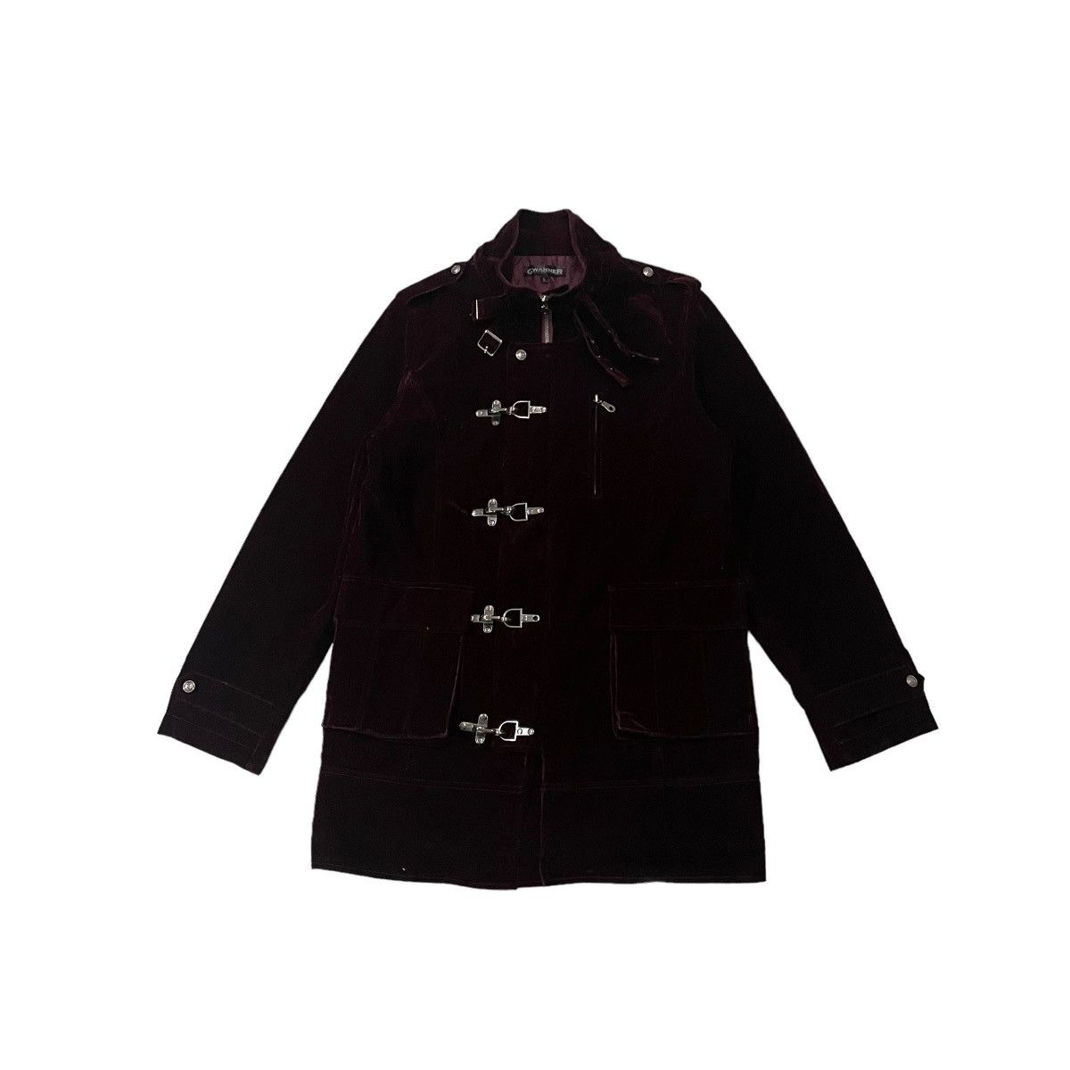 Vintage Gwanner Maroon Velvet Jacket