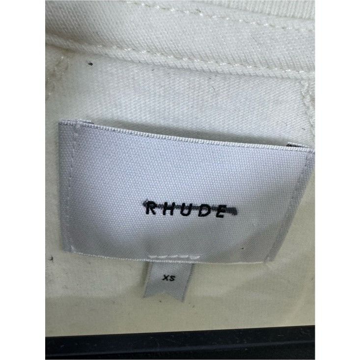 Rhude Rhude East Hampton Crest T-Shirt White Men’s XS Size US XS / EU 42 / 0 - 4 Thumbnail