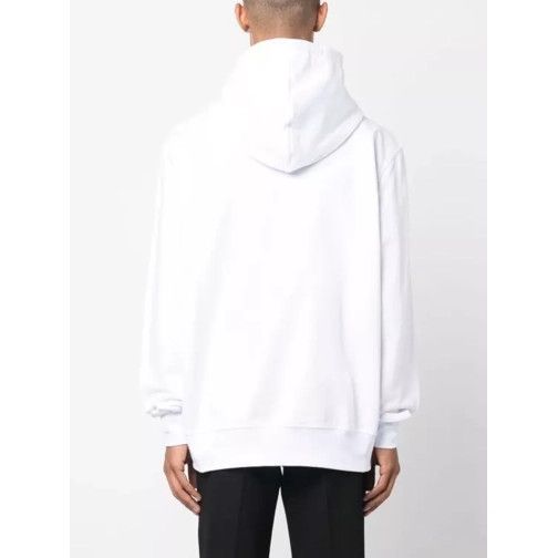 Alexander McQueen o1y1024 Hooded Sweatshirt In White Size US S / EU 44-46 / 1 - 2 Thumbnail
