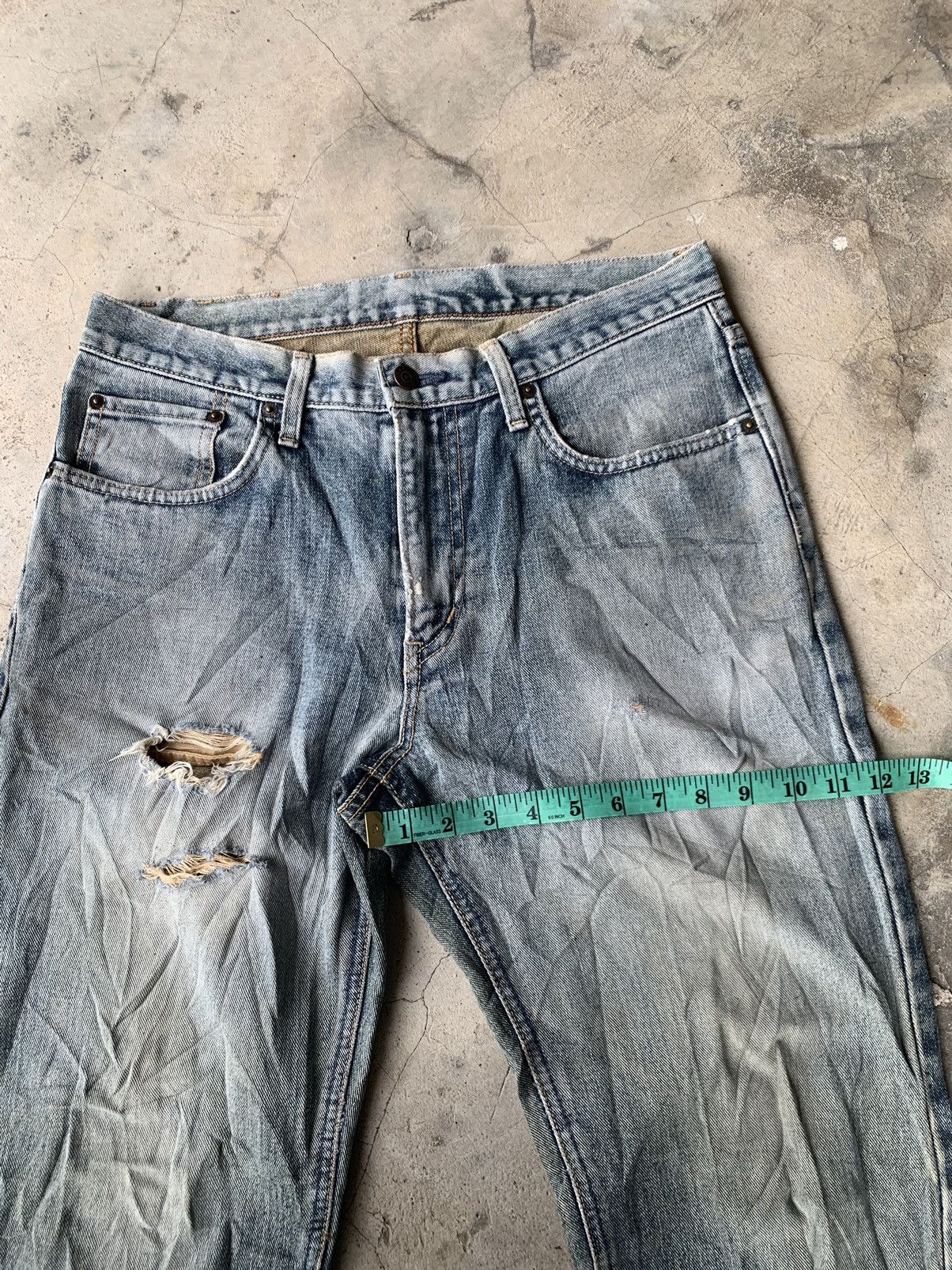Edwin Edwin 403 International Basic Made In Japan Distressed Denim Size US 32 / EU 48 - 7 Thumbnail