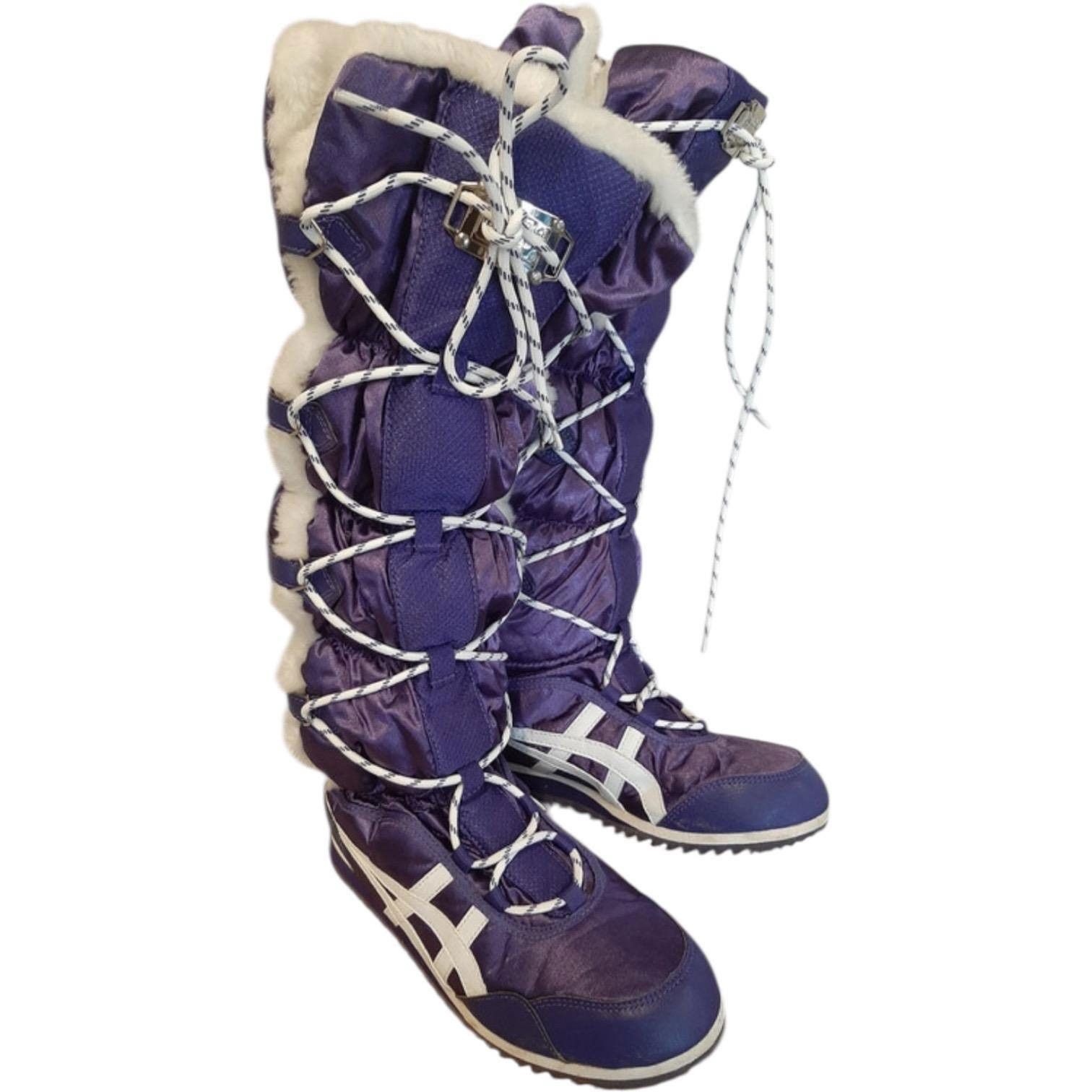 Onitsuka Tiger Onitsuka Tiger High Knee Bubble Flats Women's Sneakers Vinta Size US 6.5 / IT 36.5 - 4 Thumbnail