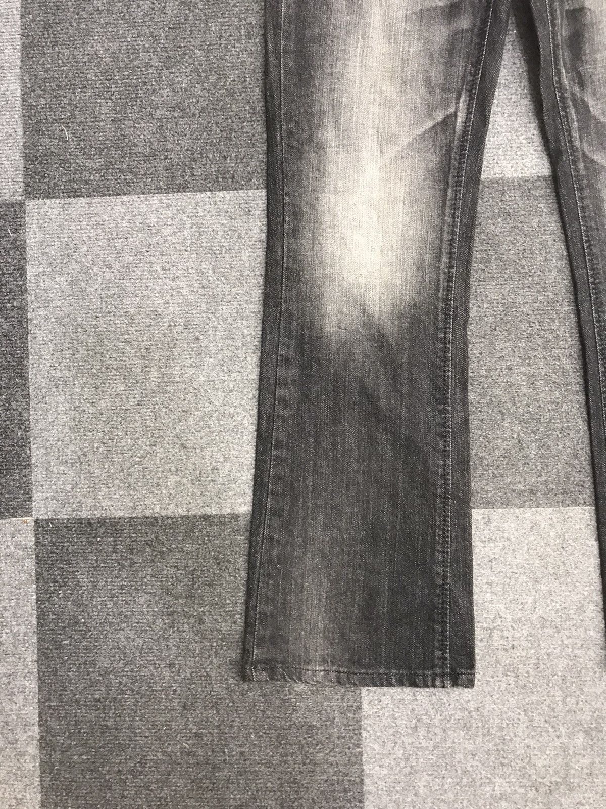Edwin Flare EDWIN Black Jeans Size US 31 - 5 Thumbnail