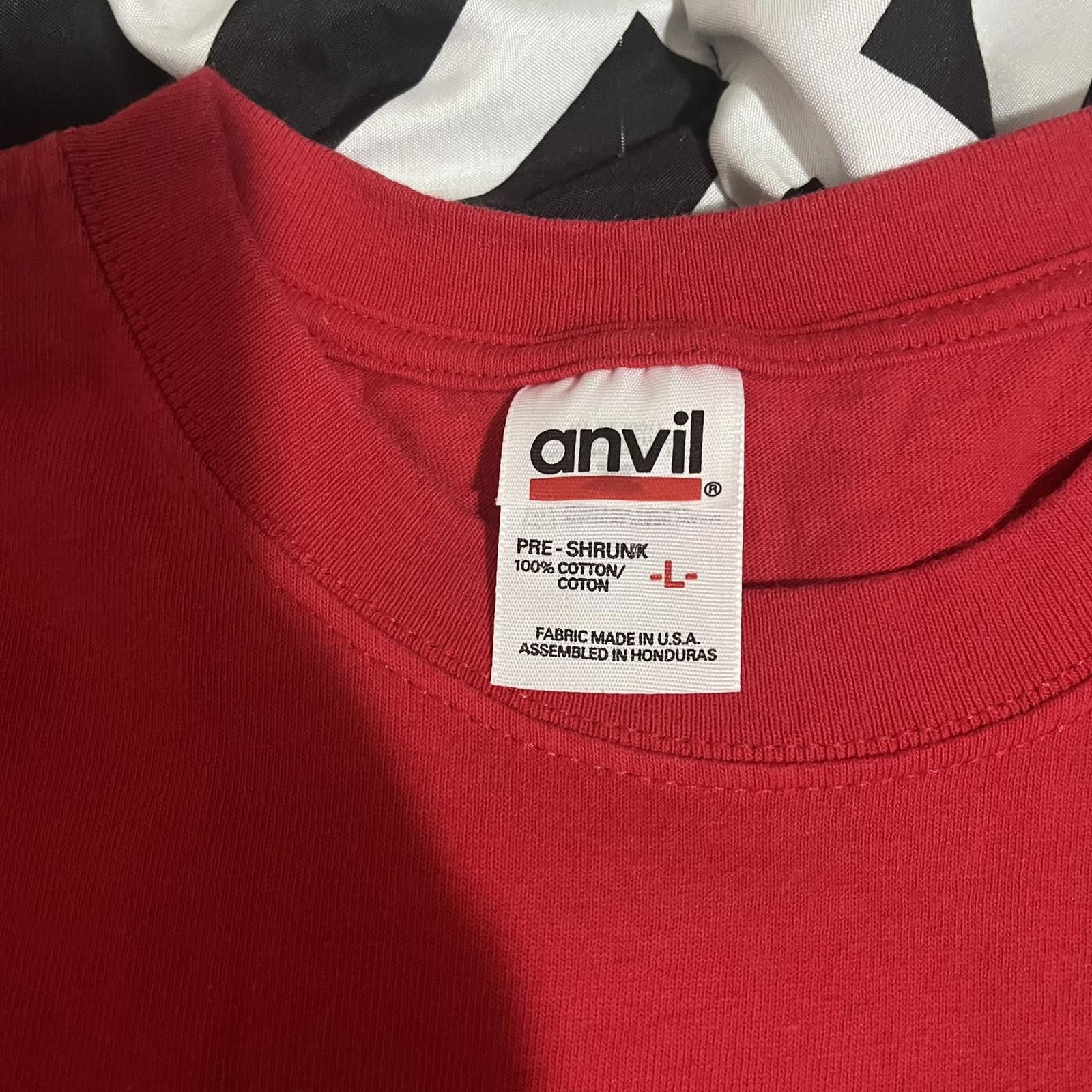 Anvil 2002 NECYSC Red Horse Tee – Size L Size US L / EU 52-54 / 3 - 6 Thumbnail