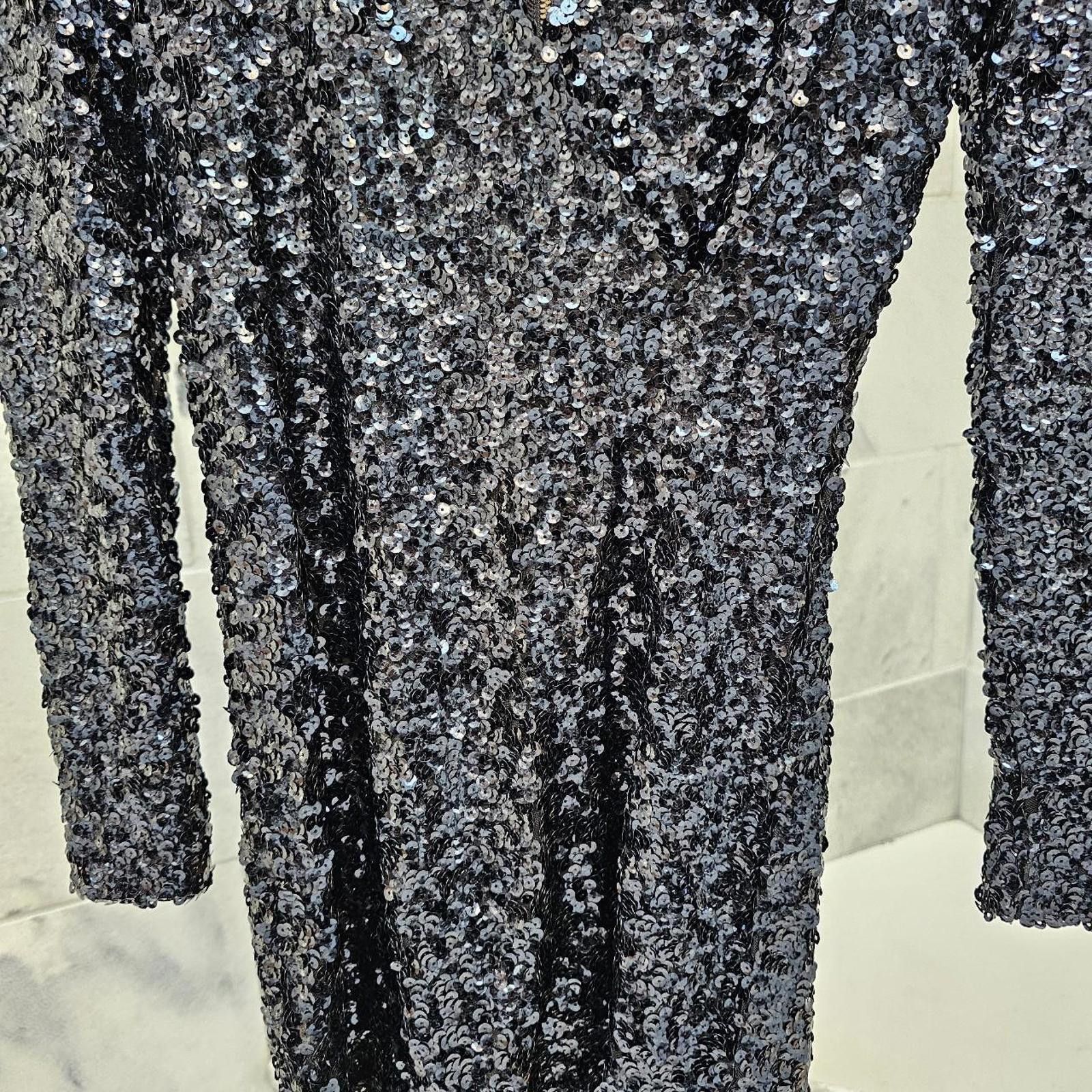 Venus Venus Women's Black Sequin Dress Size XS / US 0-2 / IT 36-38 - 3 Thumbnail