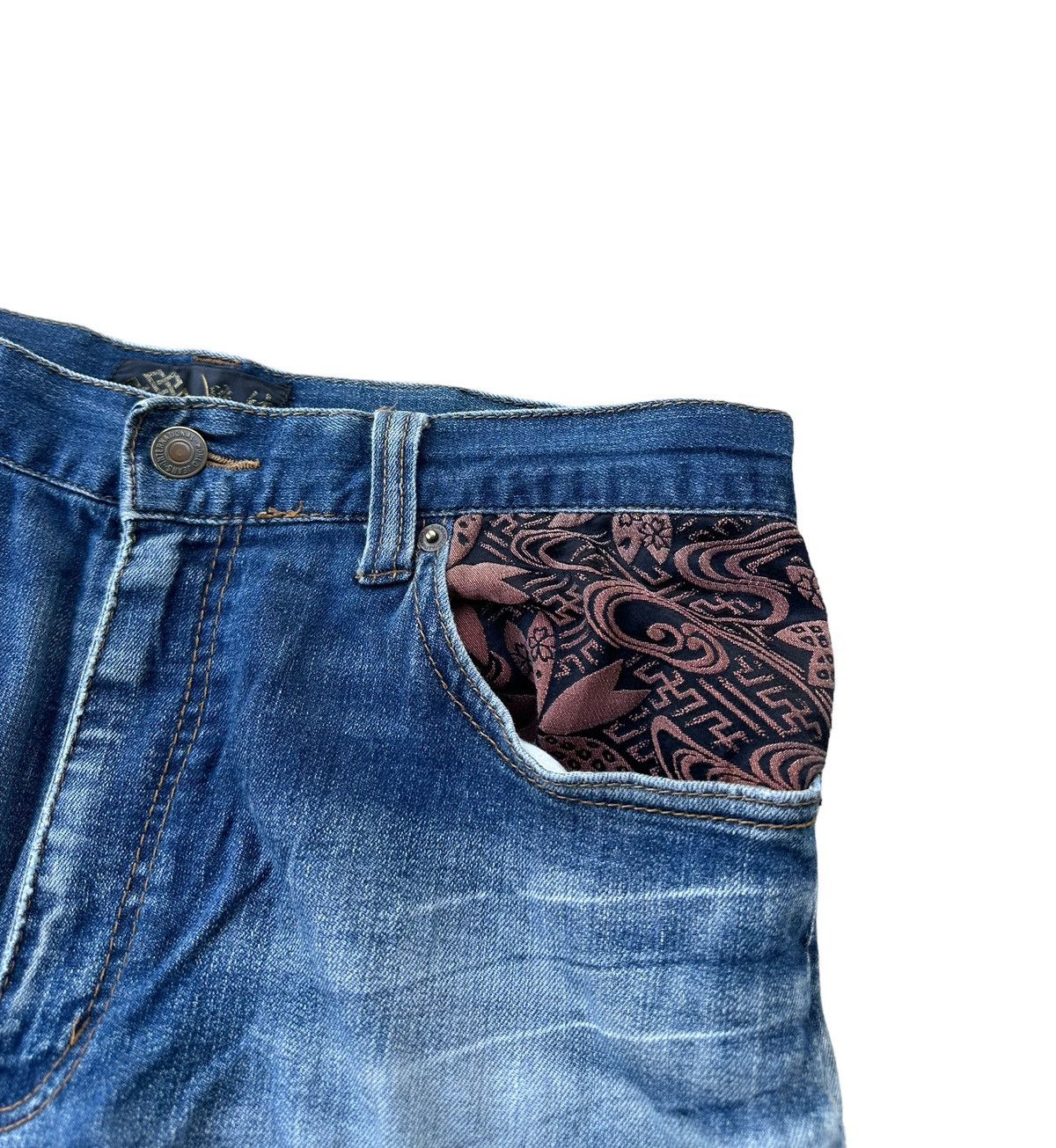 Vintage Karakuri denim jeans Size US 32 / EU 48 - 3 Thumbnail