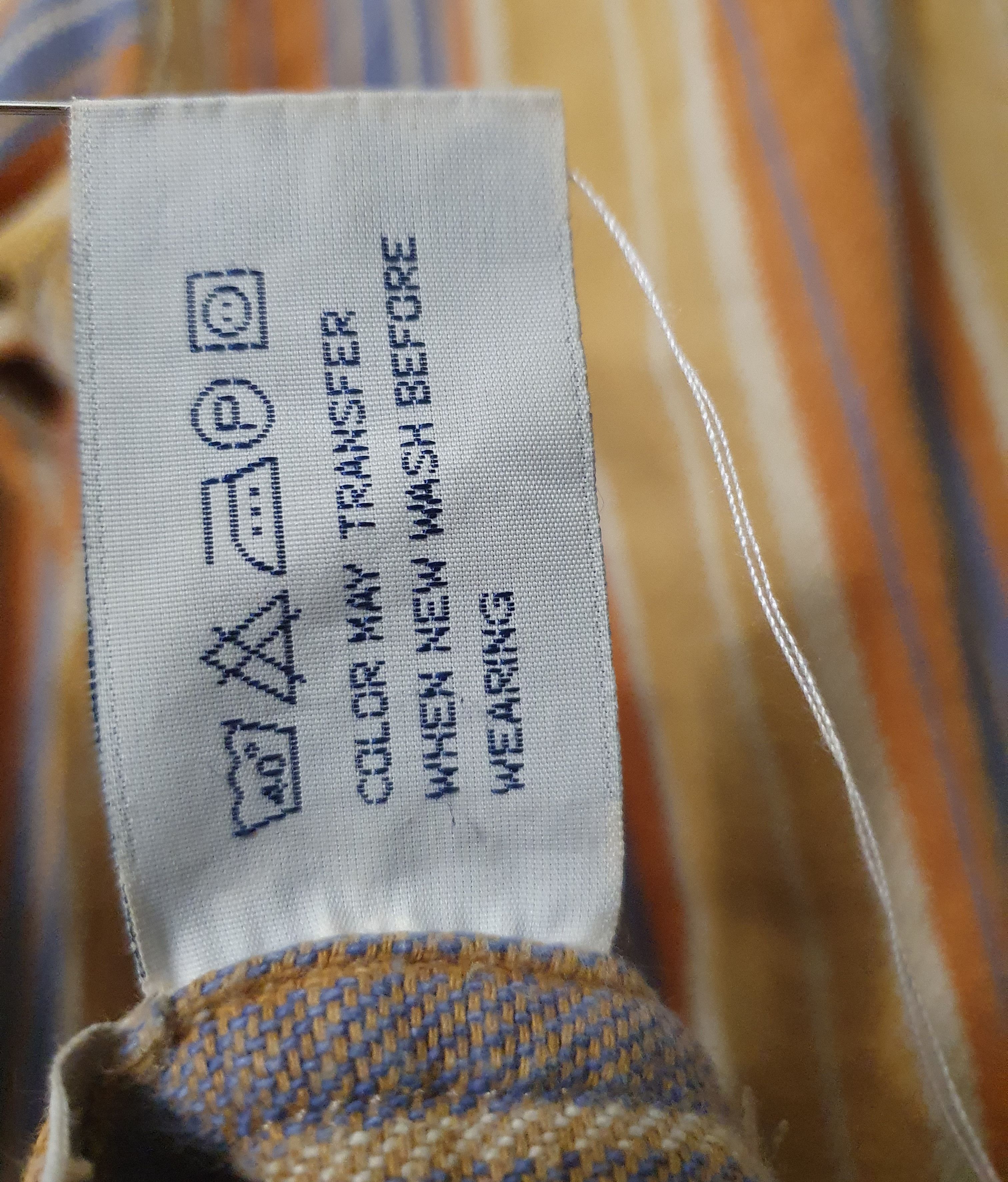 Levi's × Vintage 80's Levis Vintage Striped ZIP Double Pocket Sweatshirt Size US L / EU 52-54 / 3 - 16 Thumbnail