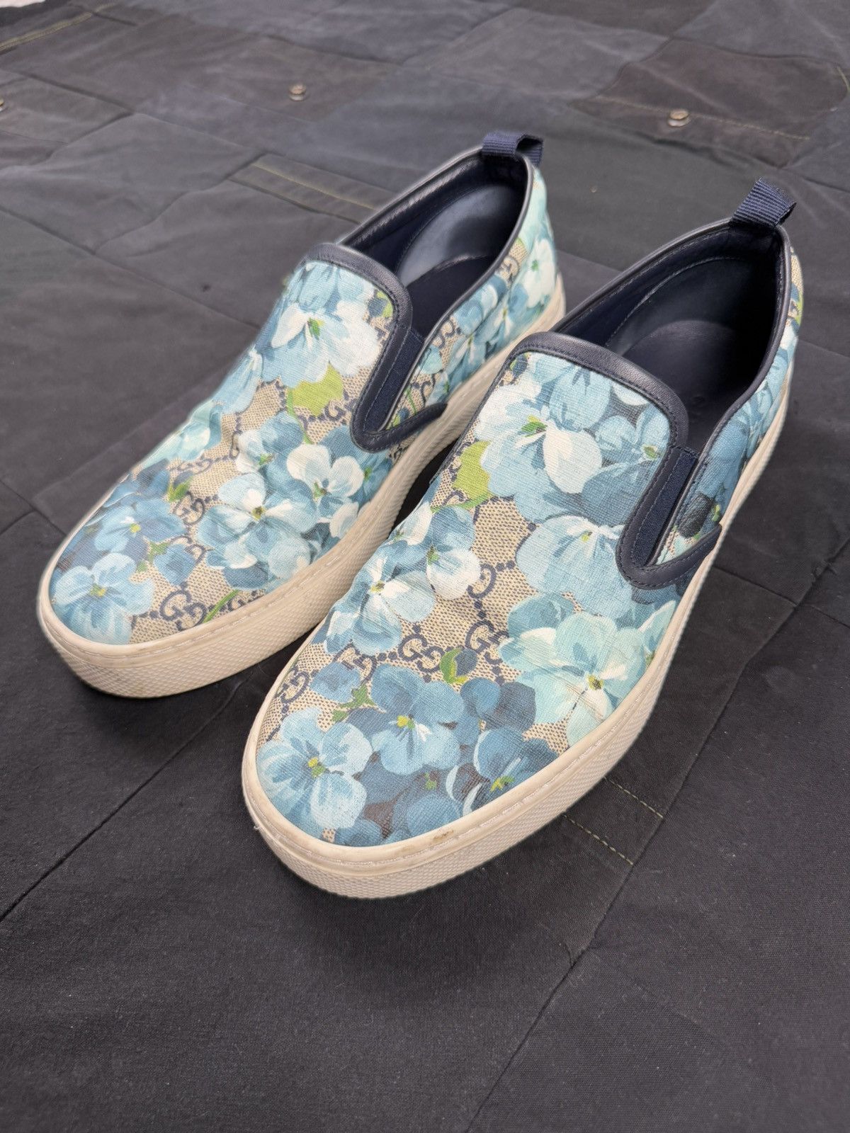 Gucci Floral Monogram Shoes Size US 8 / EU 41 - 1 Thumbnail