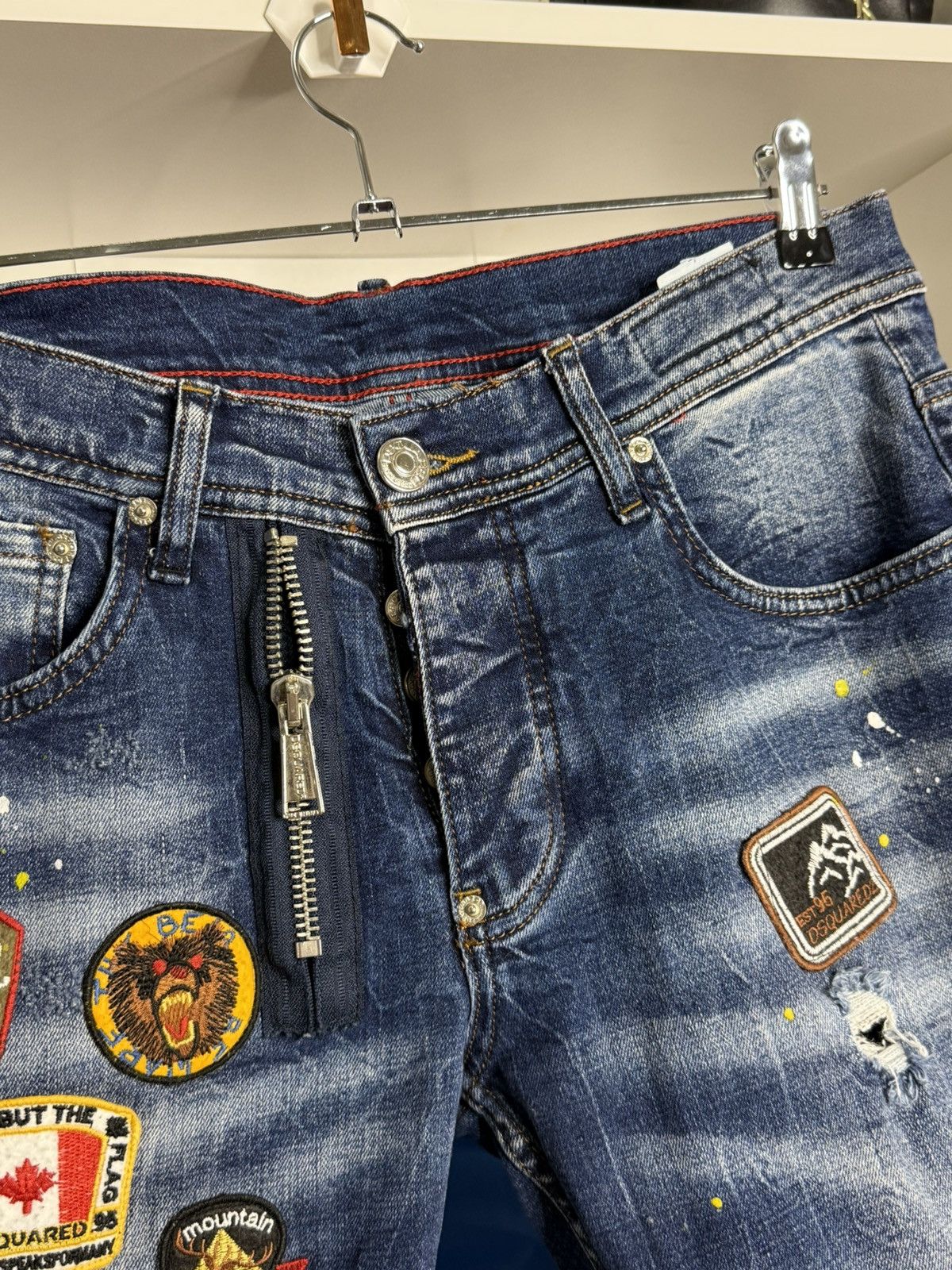 Dsquared2 Dsquared2 Luxury Jeans Short Size US 28 / EU 44 - 6 Thumbnail