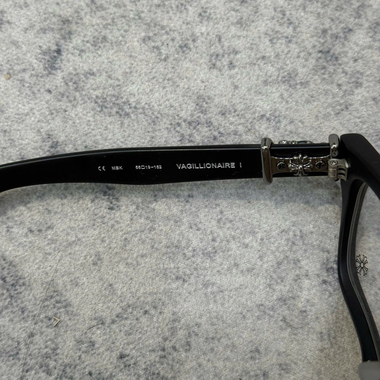 Chrome Hearts Chrome Hearts VAGILLIONAIRE I MATTE BLACK Size ONE SIZE - 4 Thumbnail