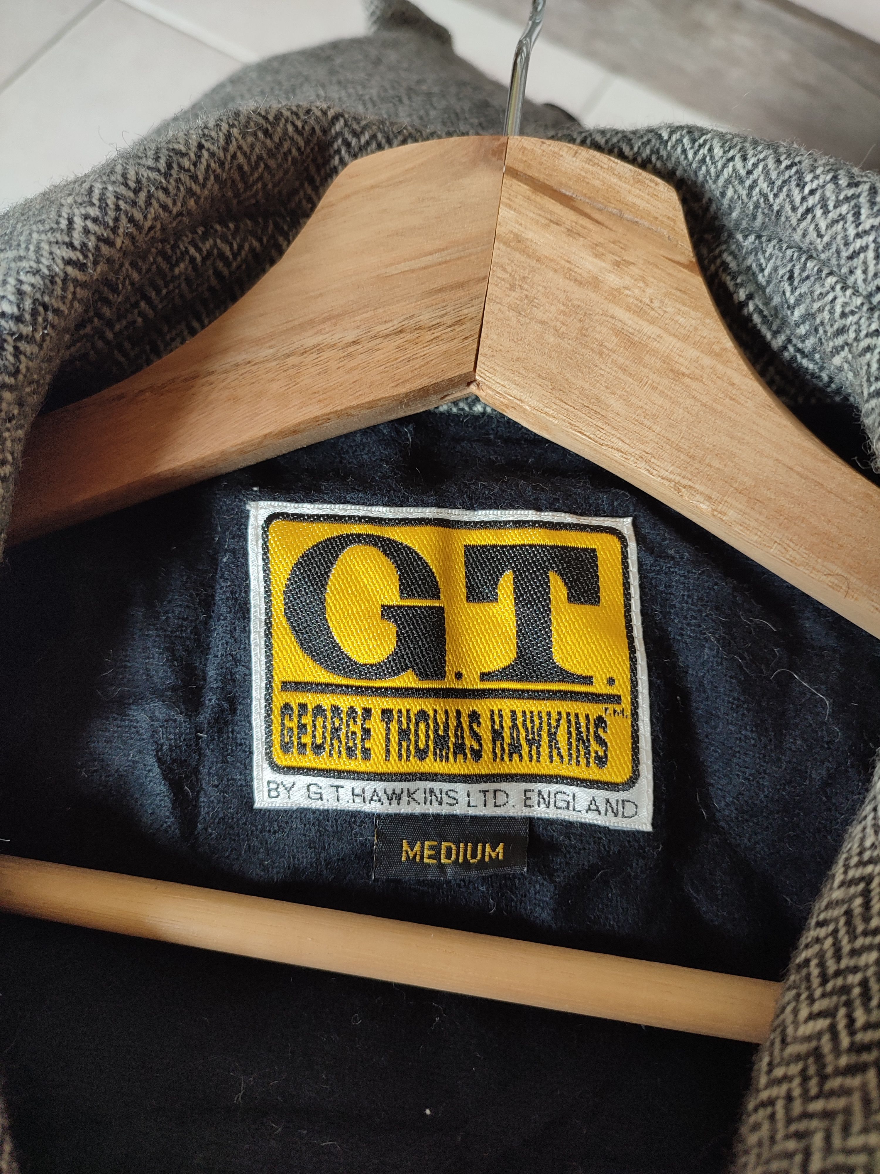 Japanese Brand VINTAGE GEORGE THOMAS HAWKINS MULTI POCKET WOOL JACKET Size US M / EU 48-50 / 2 - 11 Thumbnail