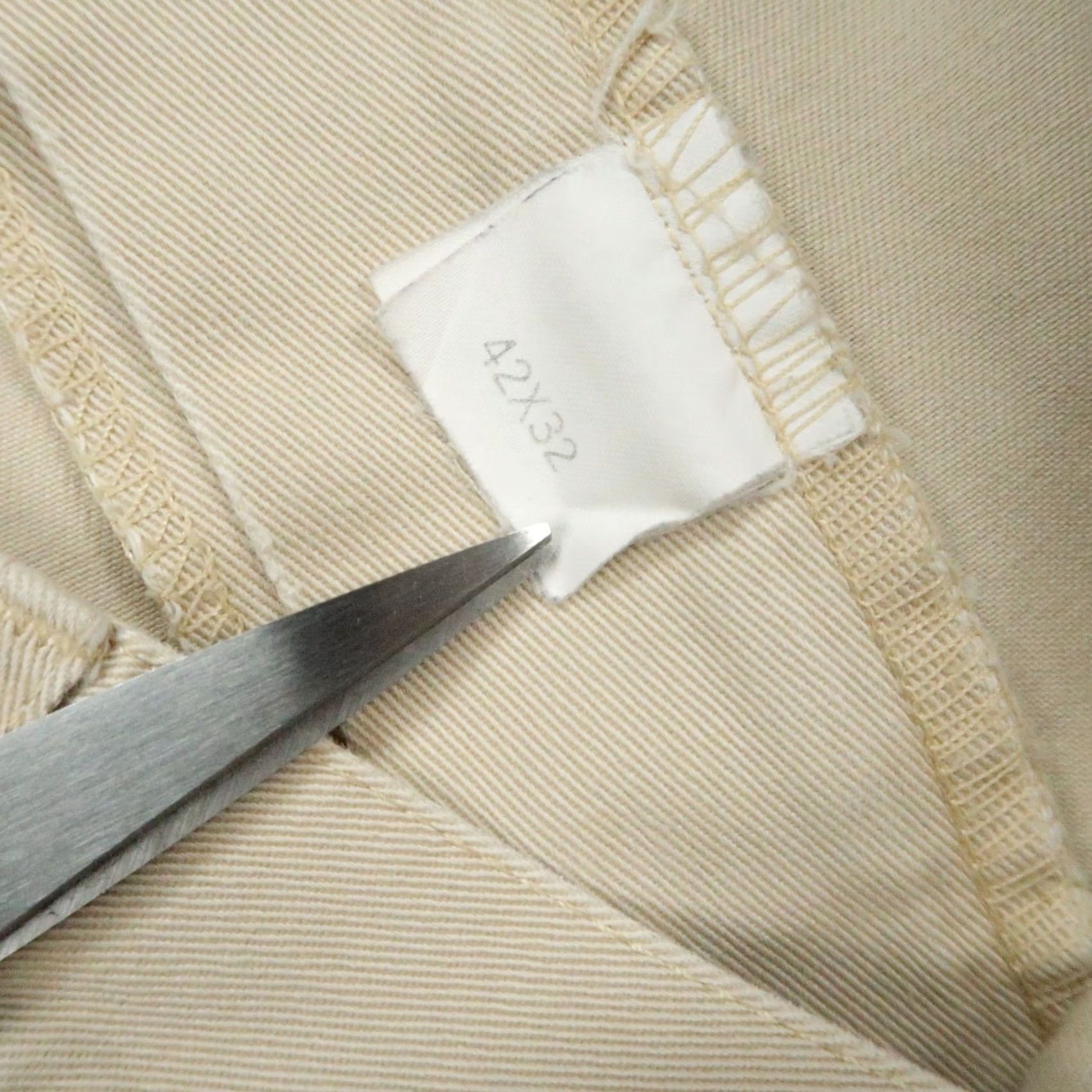 Polo Ralph Lauren VINTAGE Polo Ralph Lauren Pants Men 40x32 Khaki Tan Chino Double Pleat Twill Classic Size US L / EU 52-54 / 3 - 6 Thumbnail