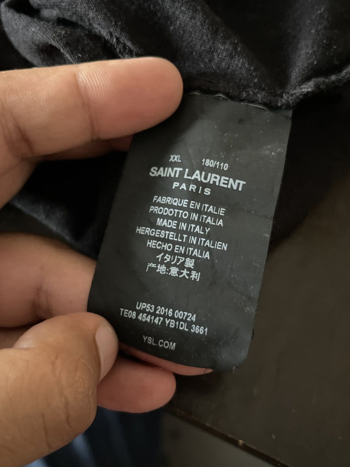 Saint Laurent Paris Saint Laurent Sweet Dreams Shark Size US XXL / EU 58 / 5 - 4 Thumbnail