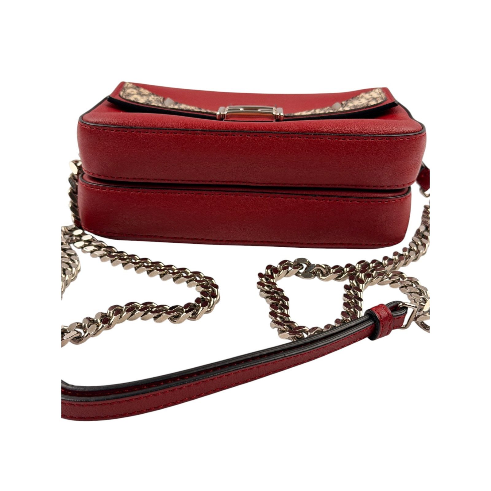 Fendi Fendi Micro Monster Baguette Bag red Size ONE SIZE - 9 Thumbnail