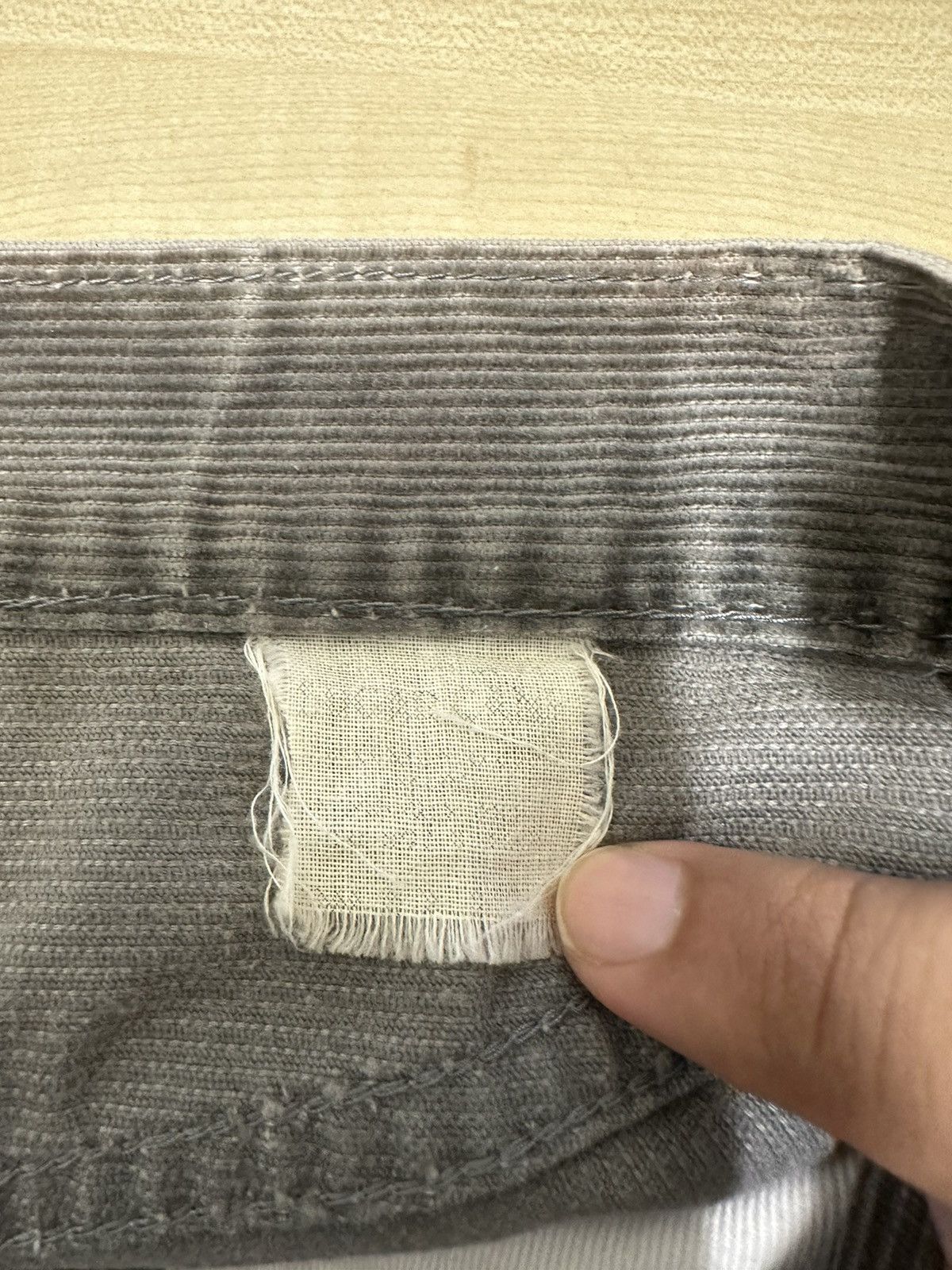 Sugar Cane Vintage 90s Sugarcane Corduroy Denim Pants Toyo Enterprise Size US 31 - 18 Thumbnail