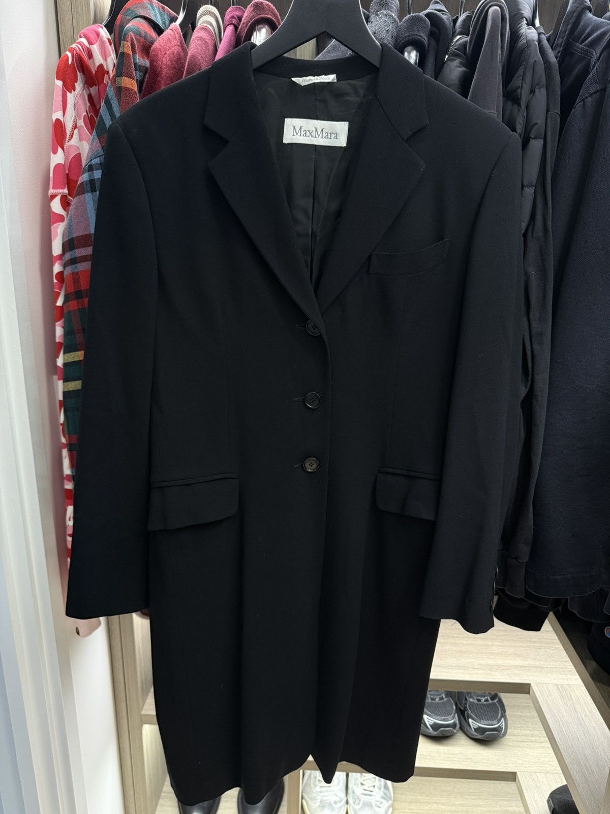 Max Mara Max Mara Long Blazer/Dress Size M / US 6-8 / IT 42-44 - 1 Thumbnail