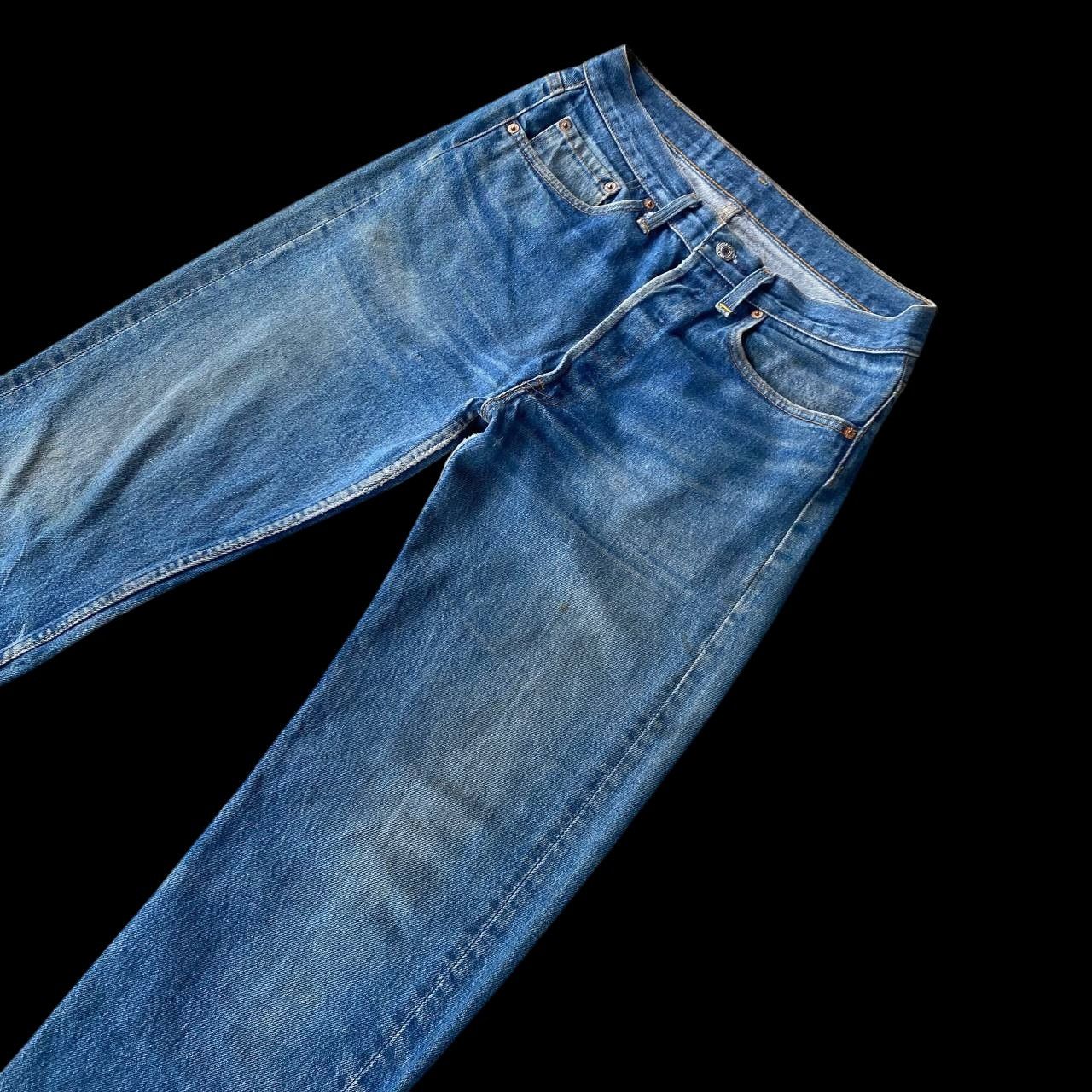 Levi's Vintage Clothing VINTAGE 1992 LEVIS 501xx BLUEWASH FADED BUTTON 520 W31X32.5" Size US 31 - 5 Thumbnail