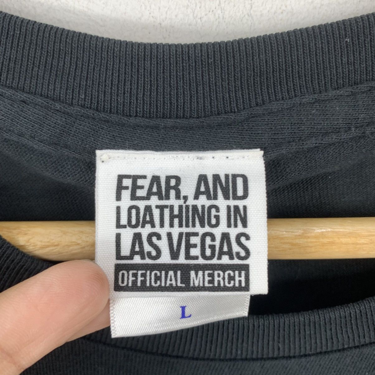 Japanese Brand FEAR AND LOATHING In Las Vegas Mousahead Tour JapaneseTshirt Size US L / EU 52-54 / 3 - 6 Thumbnail