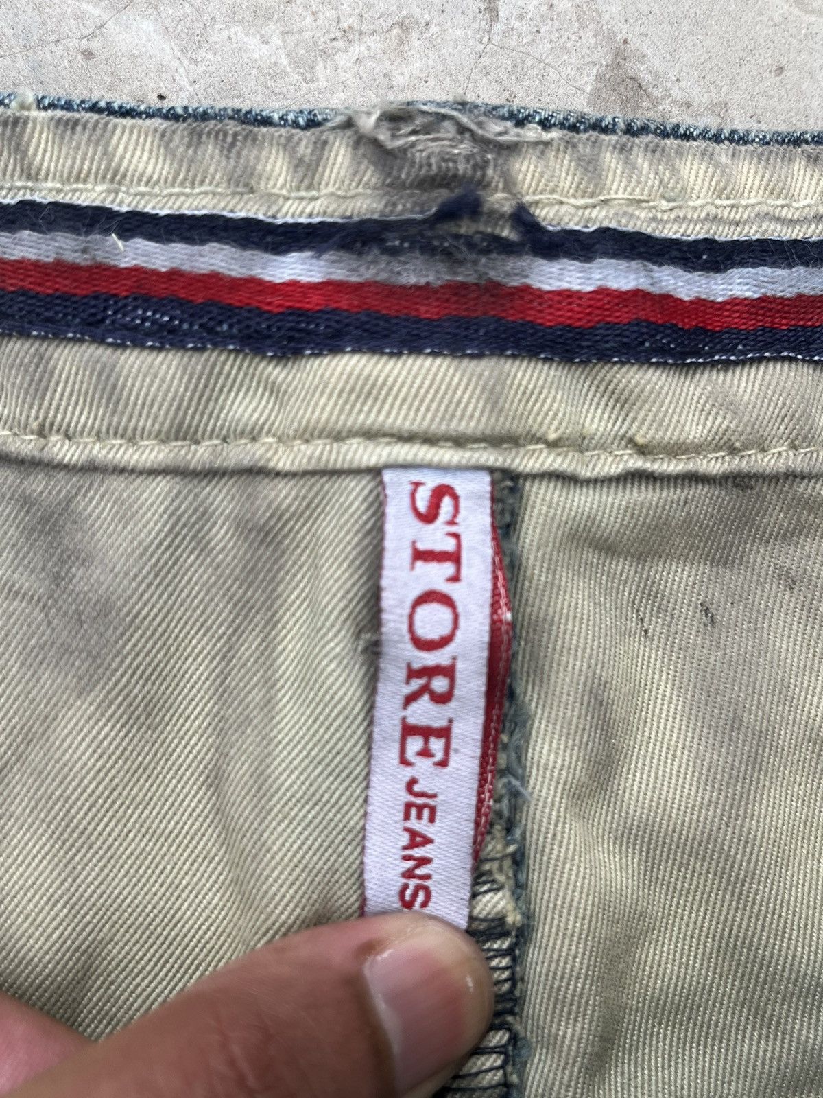 Japanese Brand × Vintage VINTAGE THICK MATERIAL JEANS Size US 34 / EU 50 - 5 Thumbnail