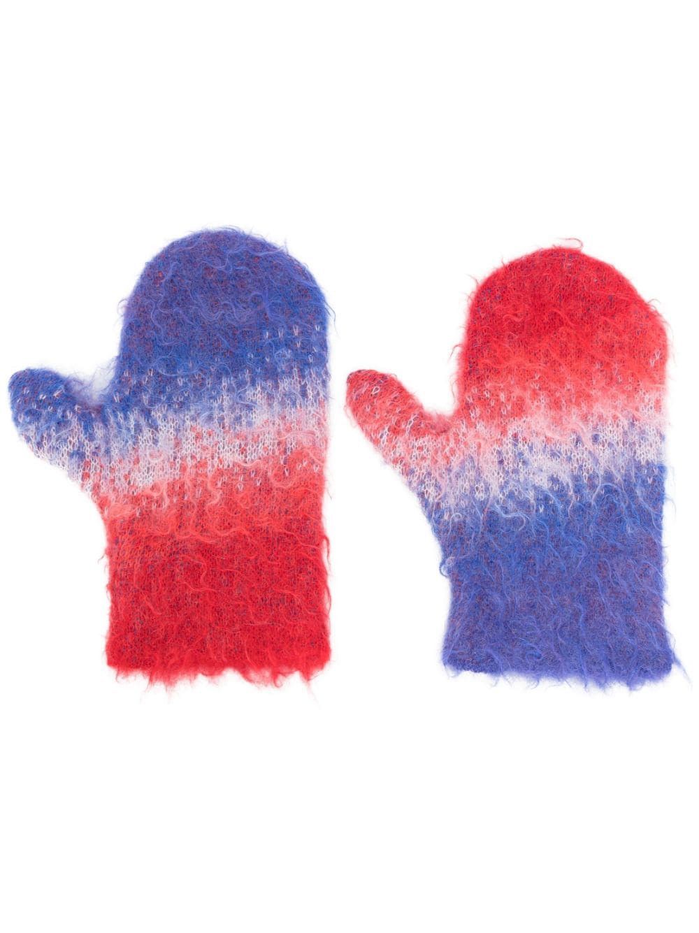 ERL o1mle0724 Size : M / Degrade Knitted Gloves in Multicolor Size ONE SIZE - 1 Thumbnail
