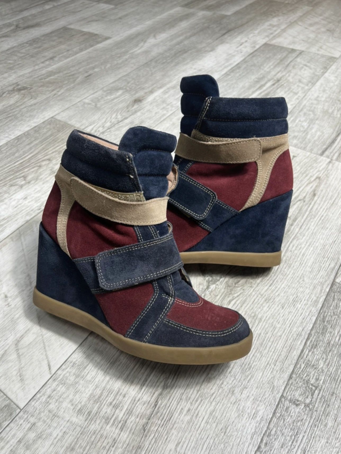 Isabel Marant Straps Isabel Marant Vibe Bobby Bekett Wedge Sneakers Shoes Size US 10 / IT 40 - 1 Thumbnail