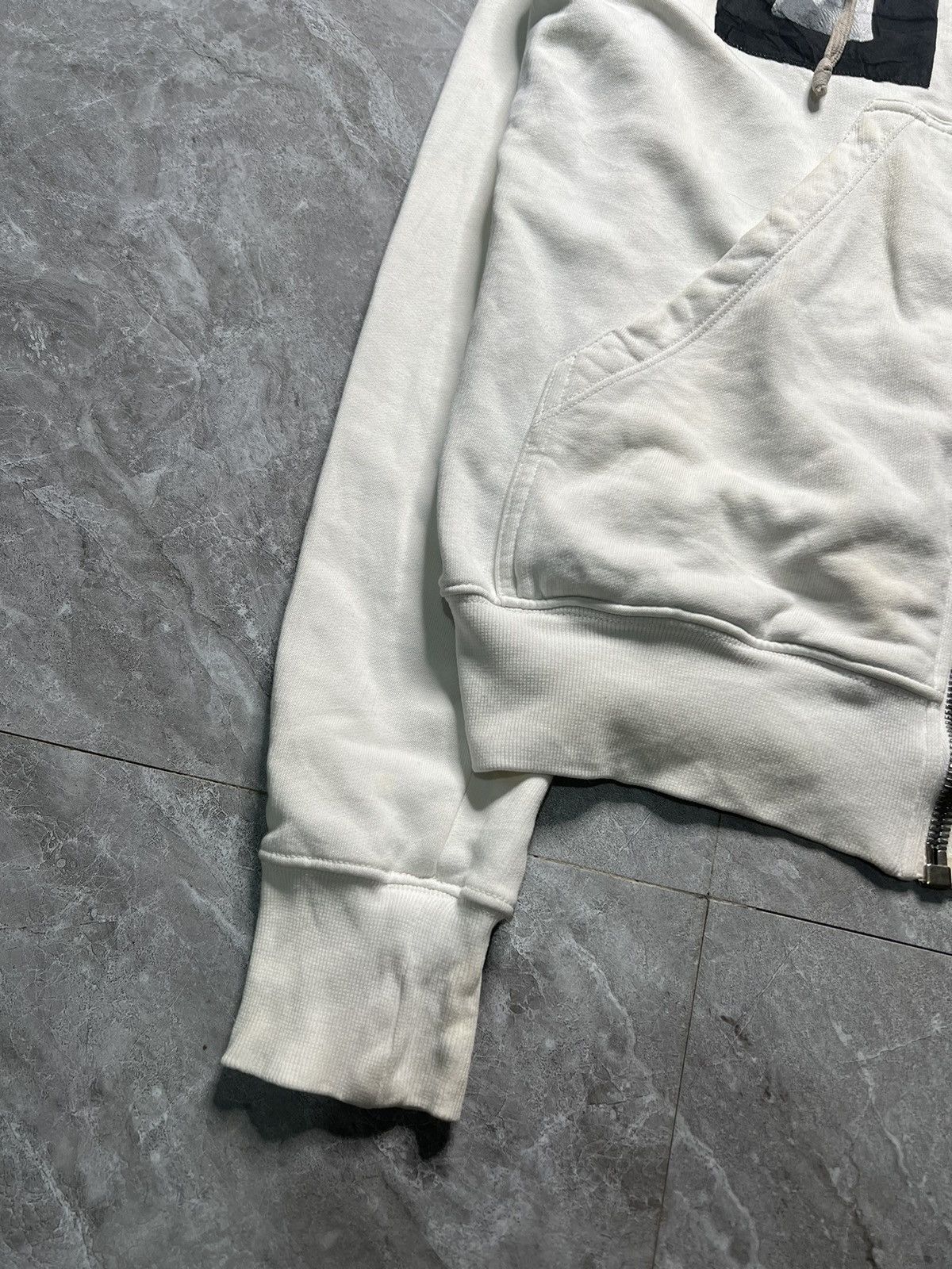 Rick Owens Rick Owens DRKSHDW Jason Patch Zip Hoodie Size US L / EU 52-54 / 3 - 3 Thumbnail