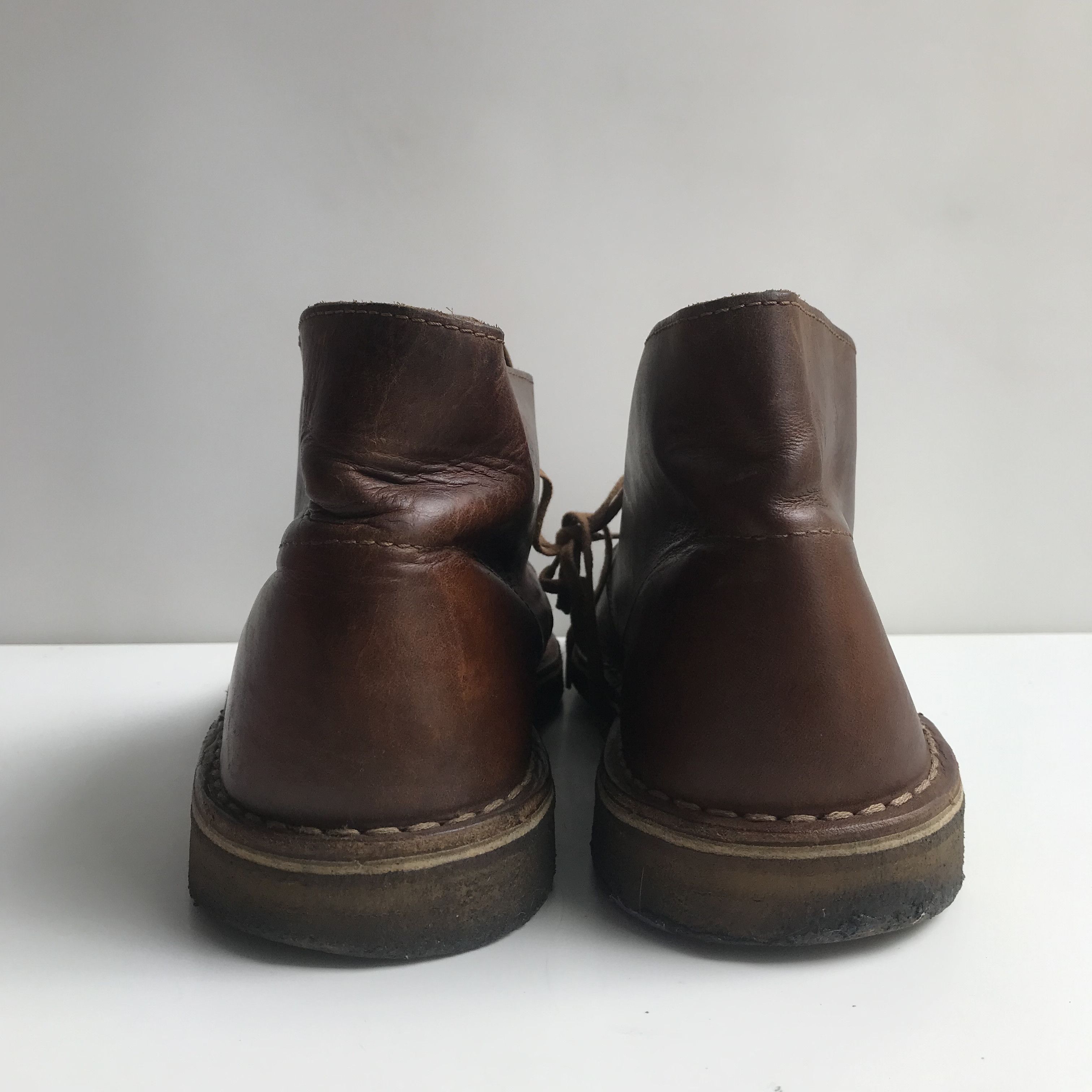 Clarks Vintage Mk1 Clarks Dessert Boots Brown crazy horse leather9u Size US 10 / EU 43 - 2 Thumbnail