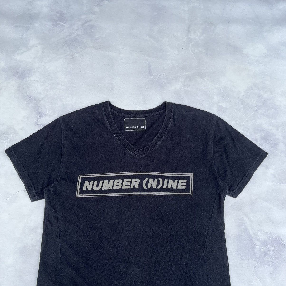 Number (N)ine Number Nine Logo Box T-Shirt Size US S / EU 44-46 / 1 - 2 Thumbnail