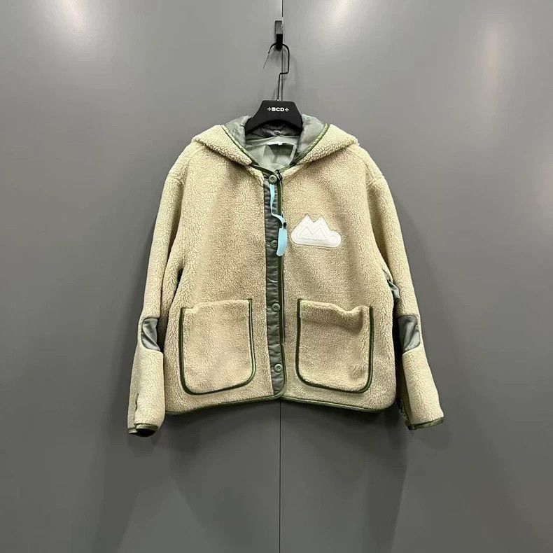 Maison Margiela Maison Margiela Maison Margiela Color Block Teddy Jacket-2 Size US M / EU 48-50 / 2 - 1 Thumbnail
