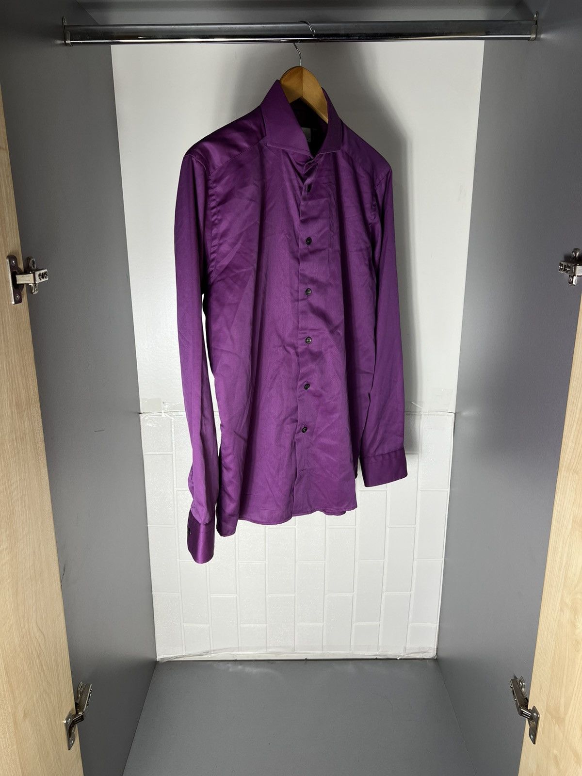 Eton VINTAGE ETON CLASSIC SHIRT ITALIAN DESIGNER CASUAL DELUX Y2K Size US M / EU 48-50 / 2 - 5 Thumbnail