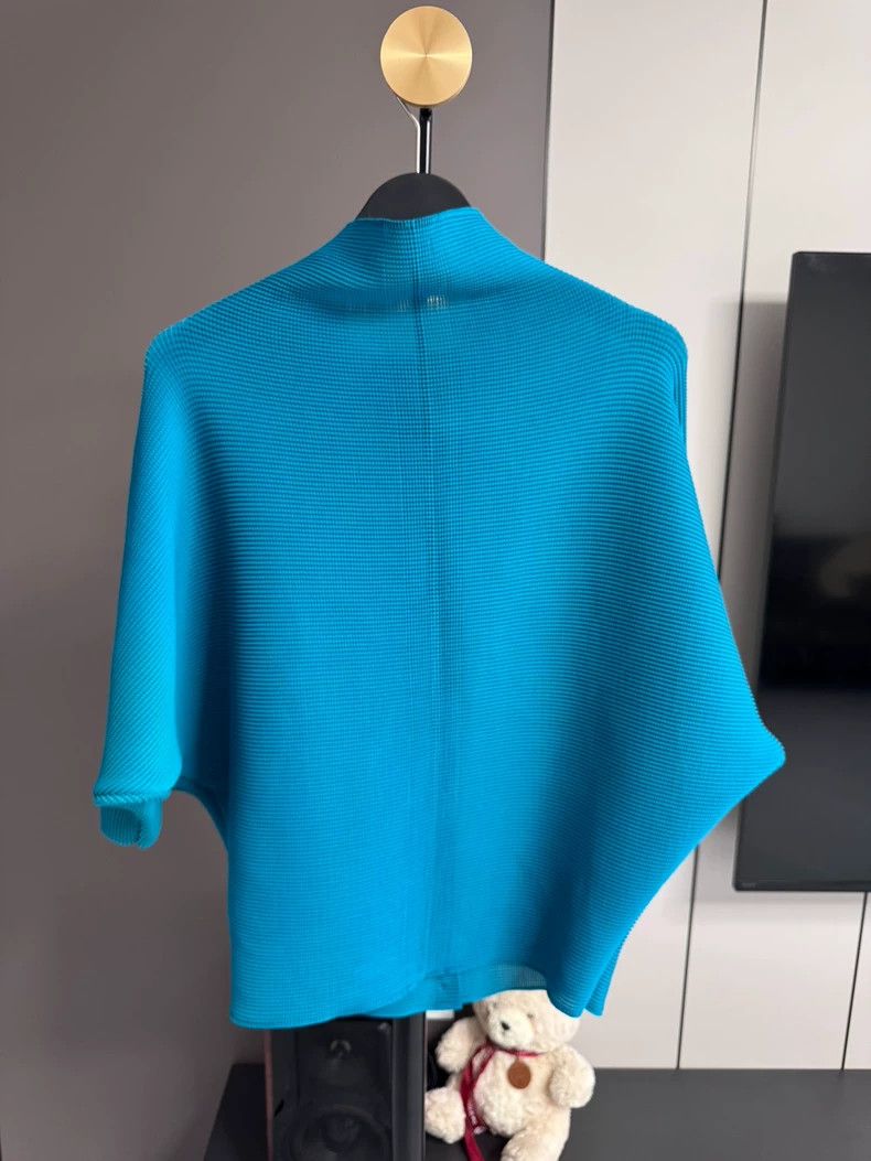 Issey Miyake issey miyake size:one size Blue three-quarter sleeve magic Size XXS / US 00 / IT 34 - 2 Thumbnail